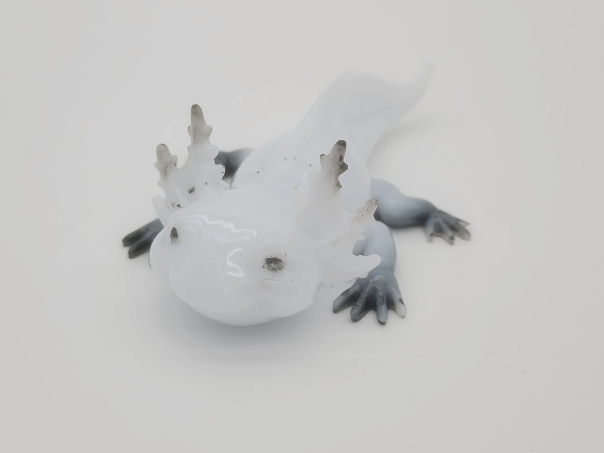 Elegant Handmade Resin Axolotl Figurine