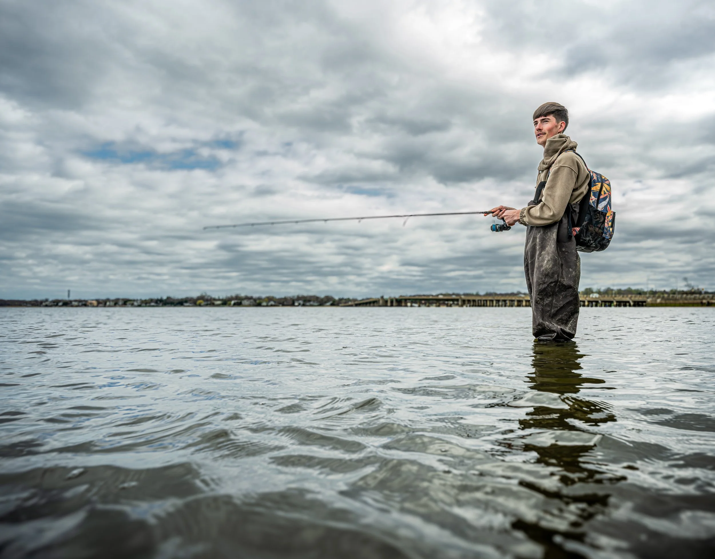 Striper Season. Rumson, NJ