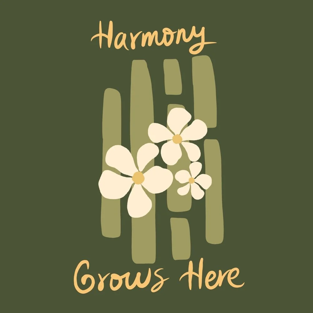 Luscious Plantarium hand-drawn botanical surface pattern
