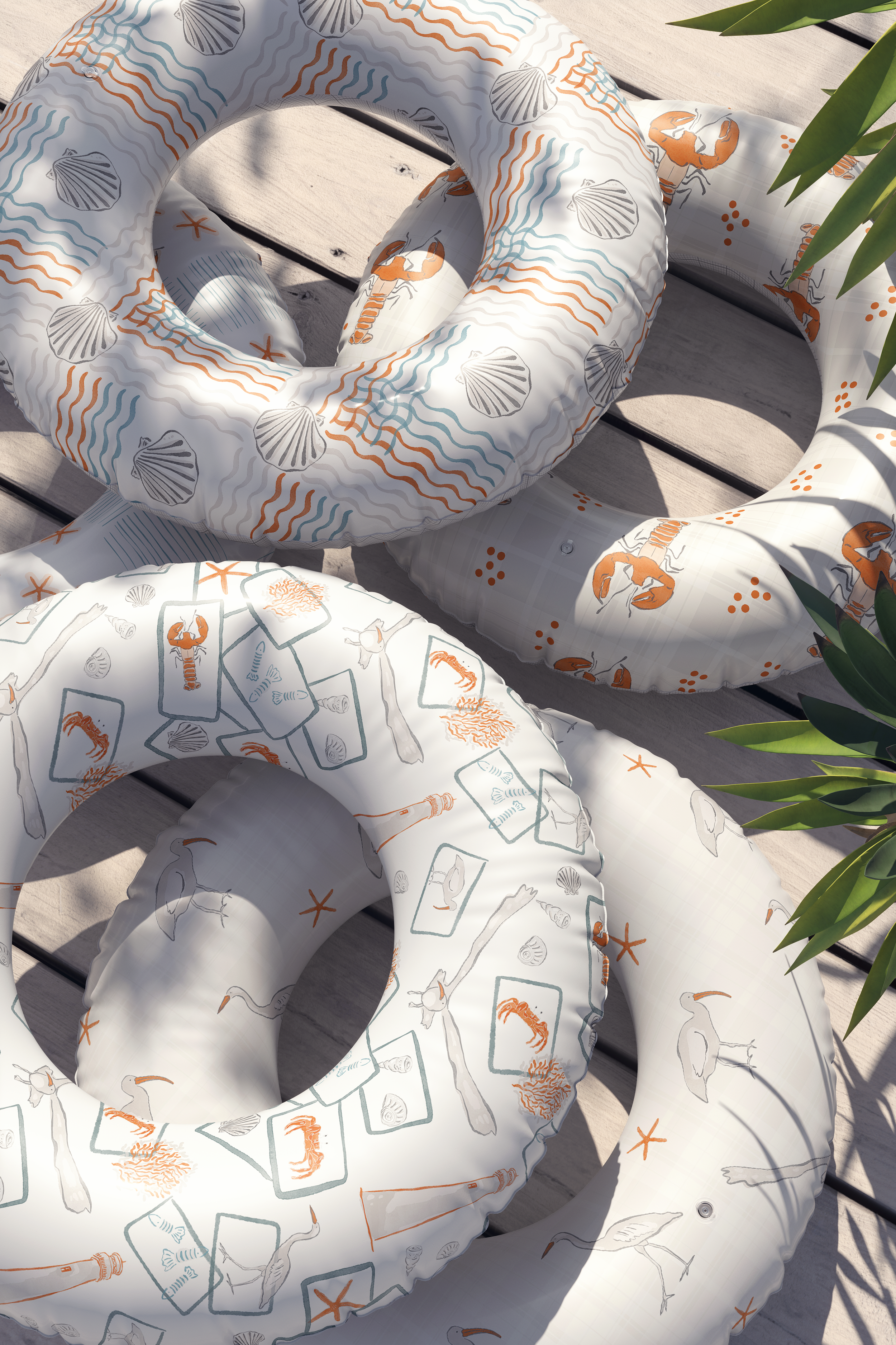 1Outdoor Pool Deck Inflatable Swim Rings Mockup by Creatsy®.png
