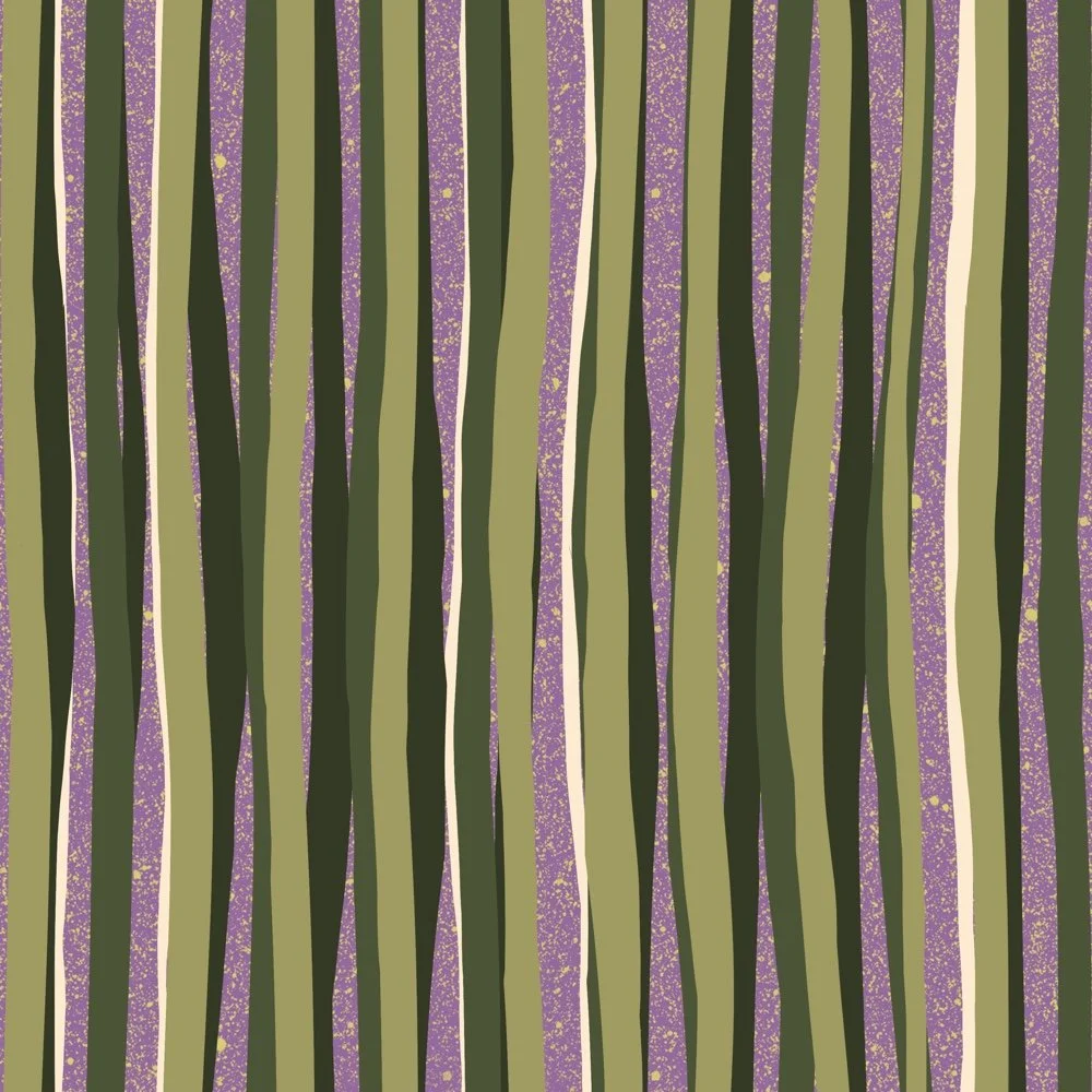 Luscious Plantarium hand-drawn botanical surface pattern