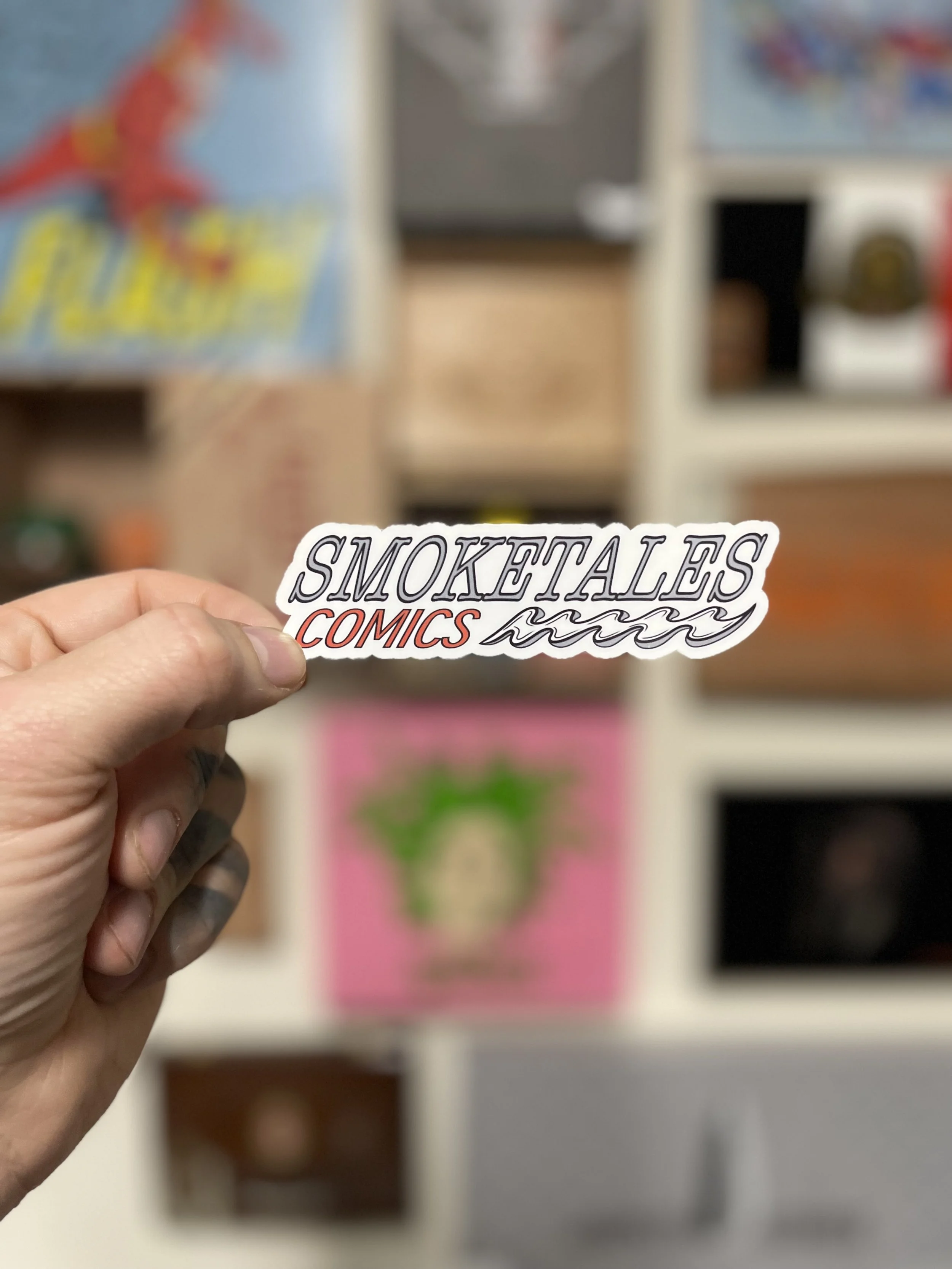 SmokeTales Branded Stickers