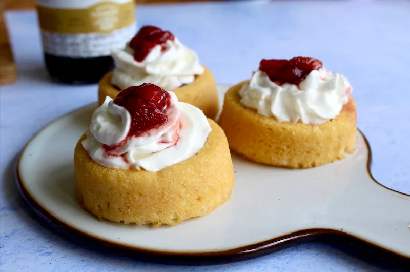 Elderberry Strawberry Shortcake
