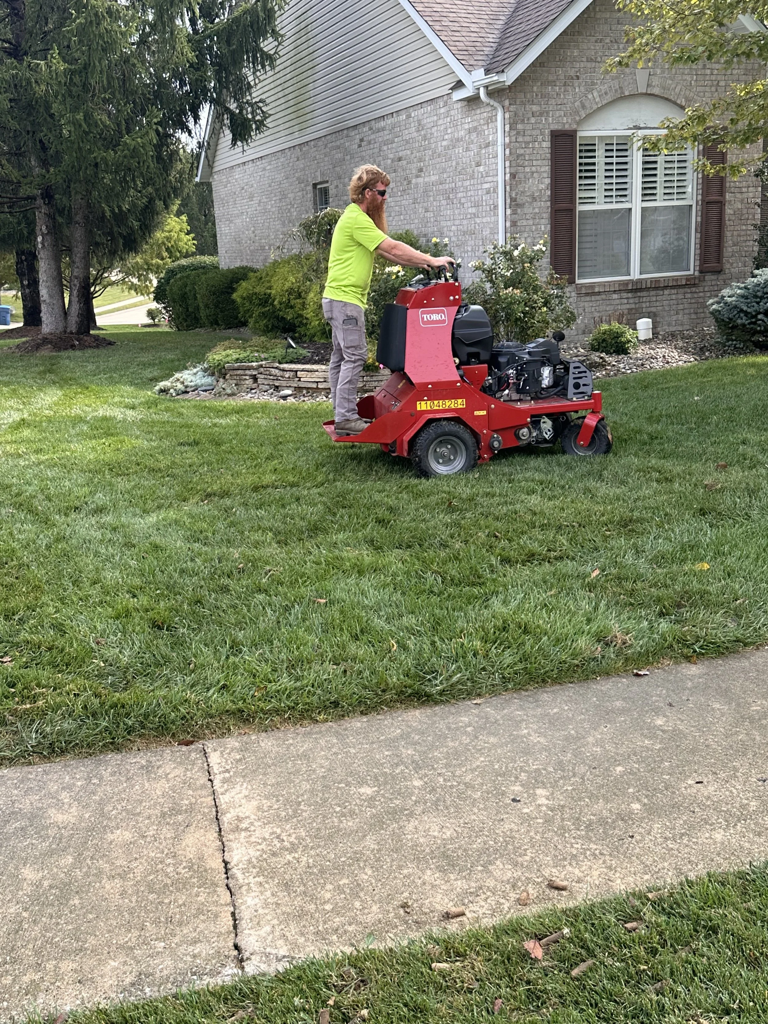 Godfrey, IL Aeration & Overseeding