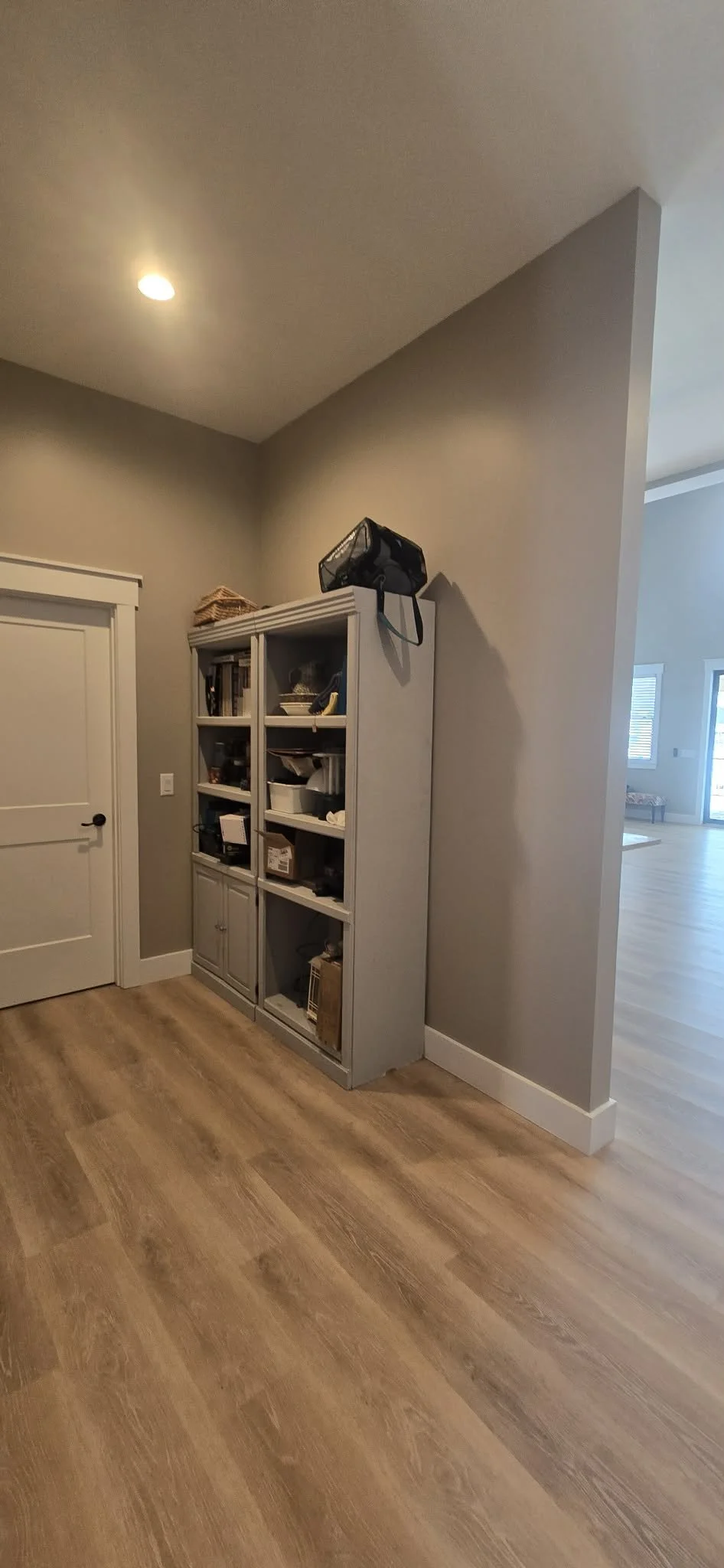 AFTER - LANDING AREA / NEW STORAGE CLOSET
