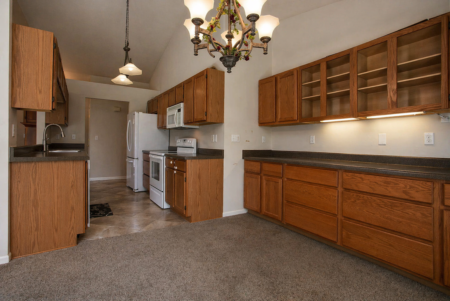 Kitchen before