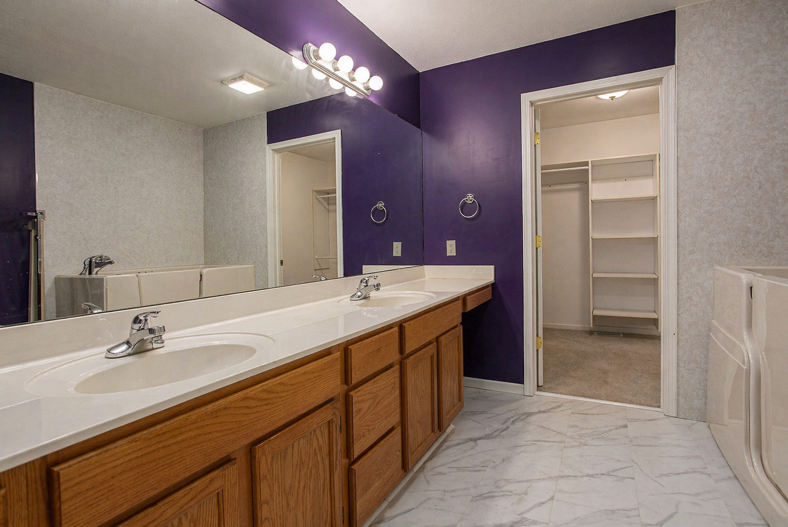 Master bath before