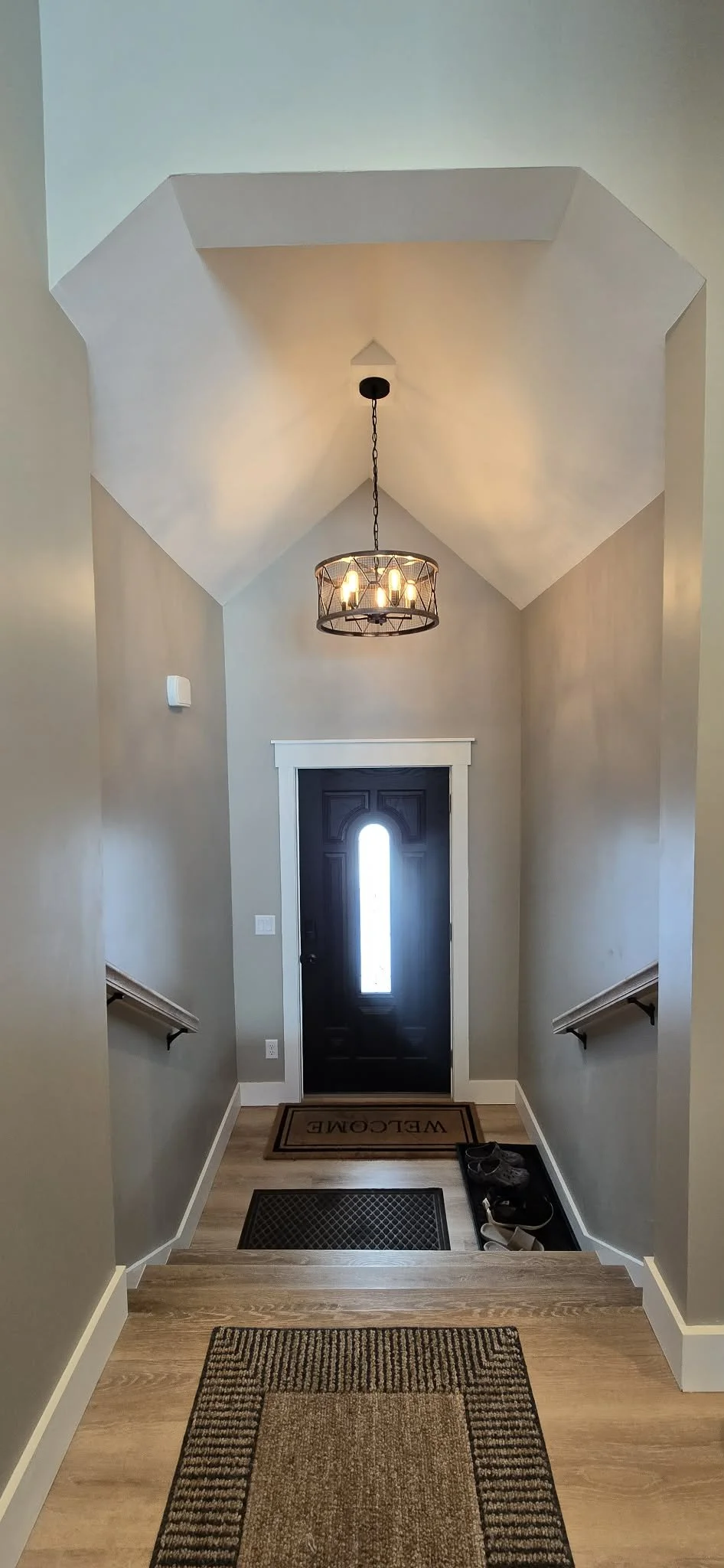 AFTER - ENTRY INTO NEW ADDITION