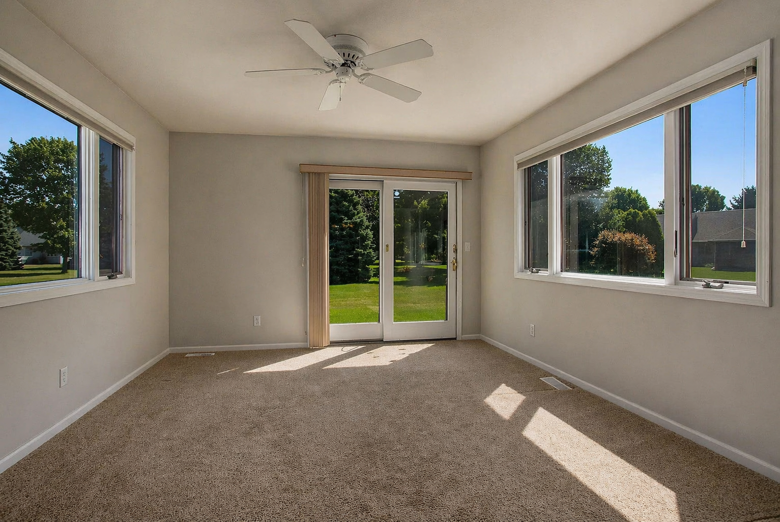 Sunroom before