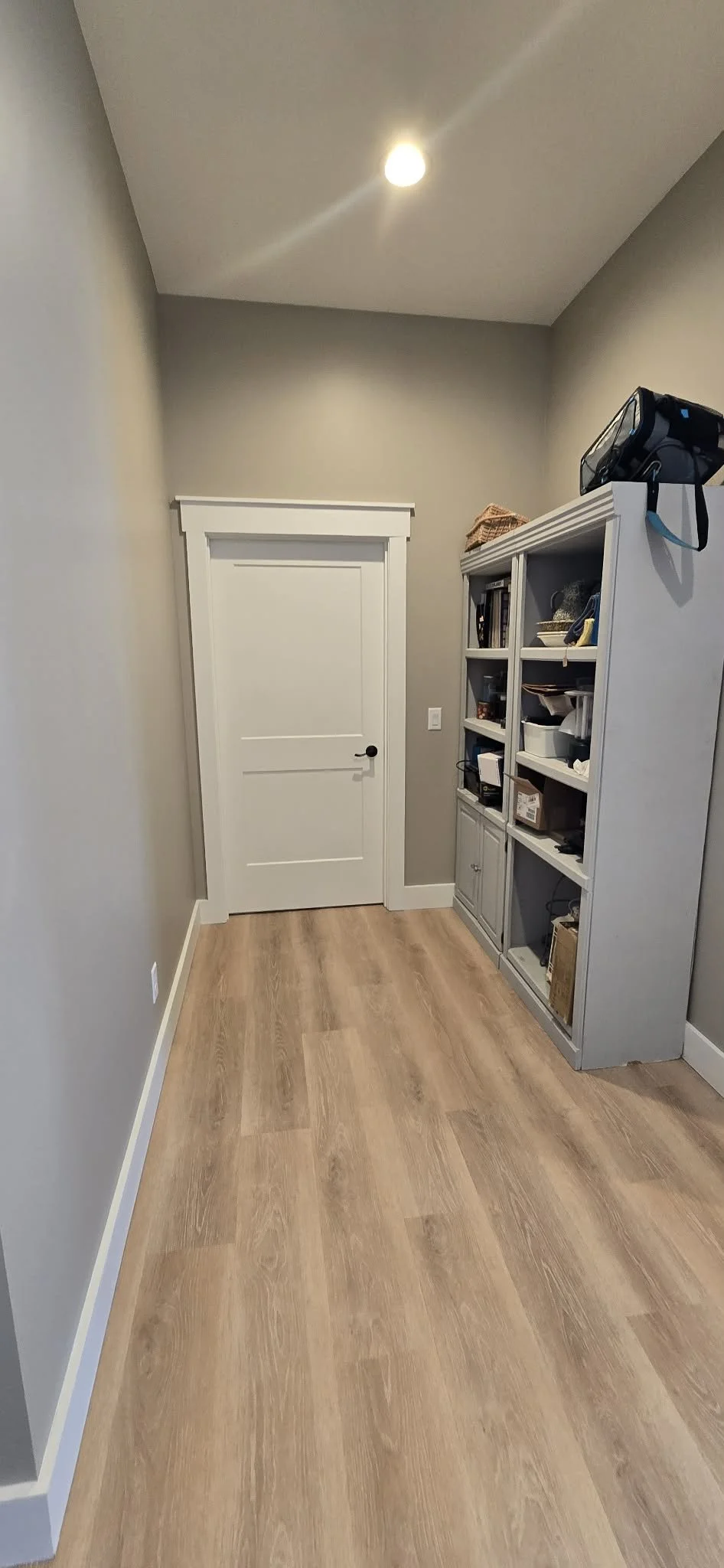 AFTER - LANDING AREA / NEW STORAGE CLOSET