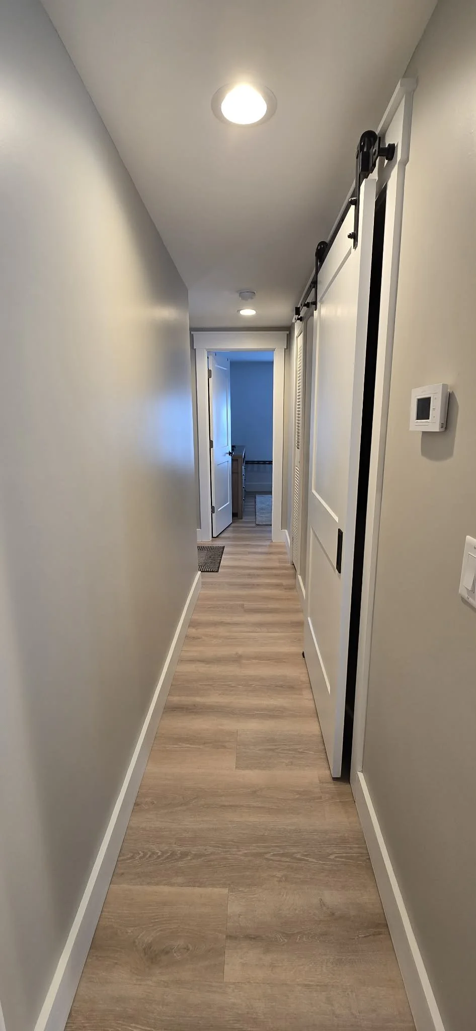 AFTER - REMODELED HALLWAY