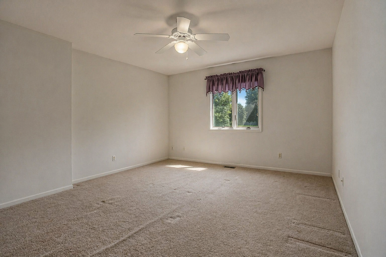 Master bedroom before