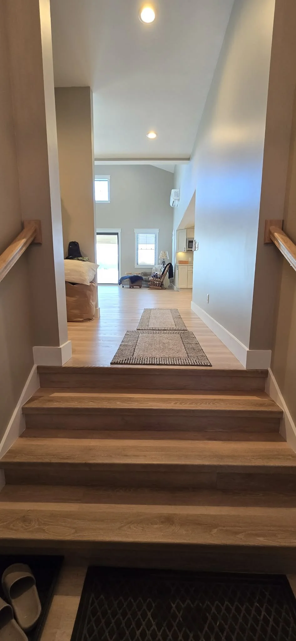 AFTER - ENTRY INTO NEW ADDITION