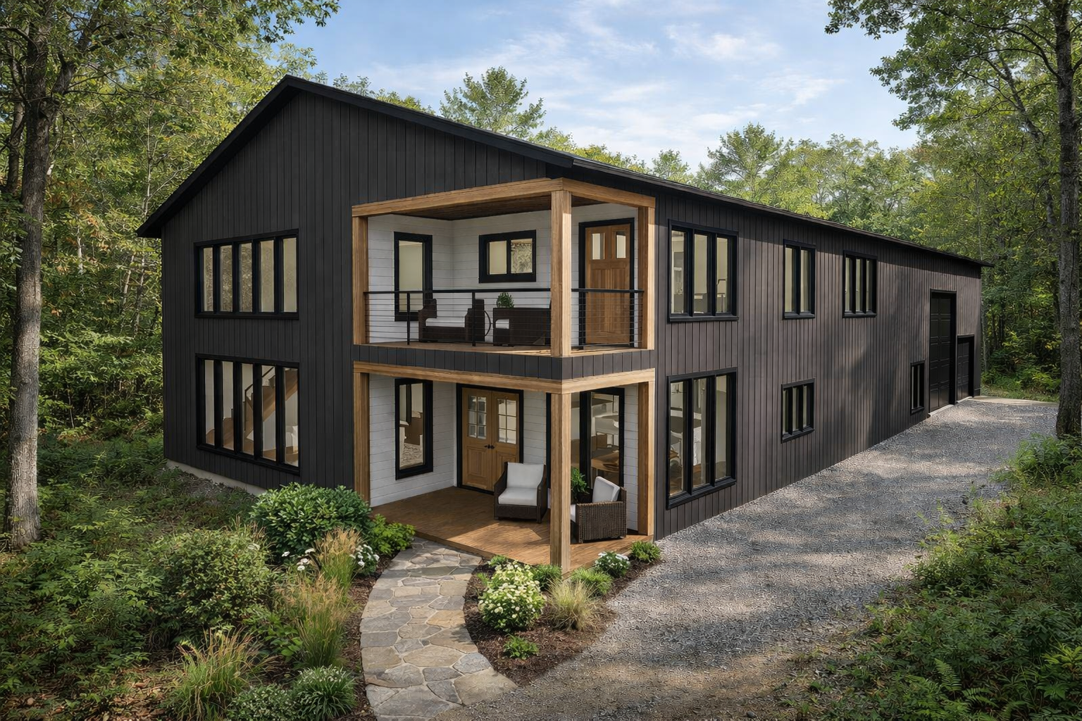 The Ridgeline Shop House Plan  2,685 sq ft | 2 Bed | 50' Shop