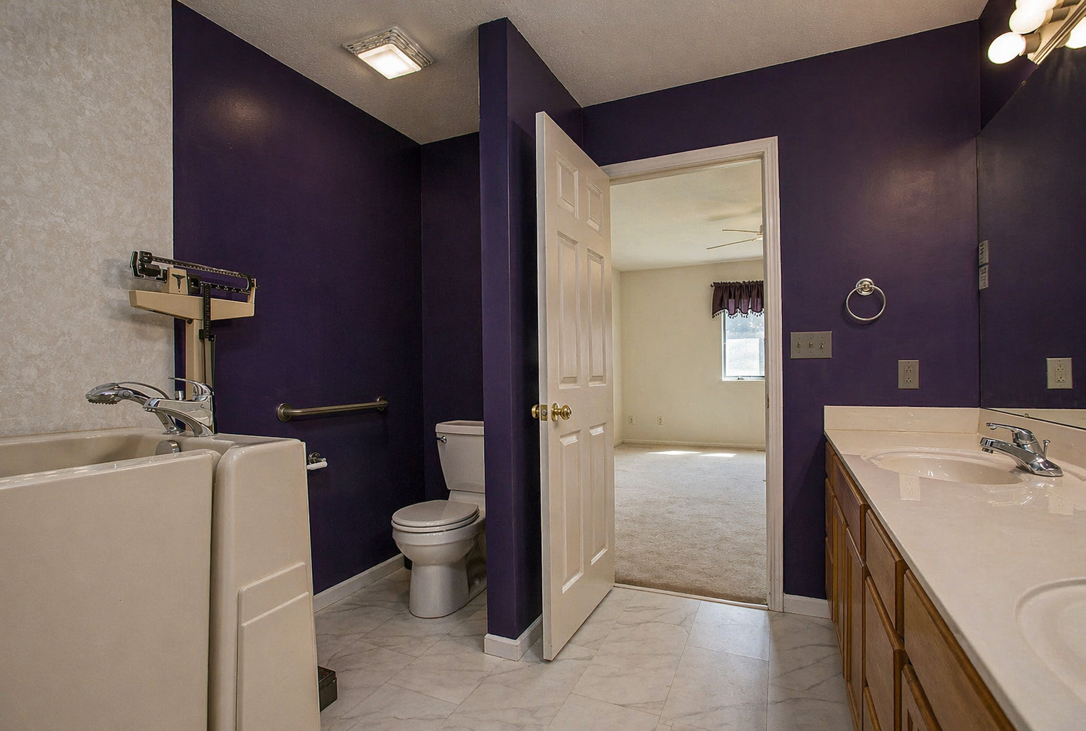 Master bath before