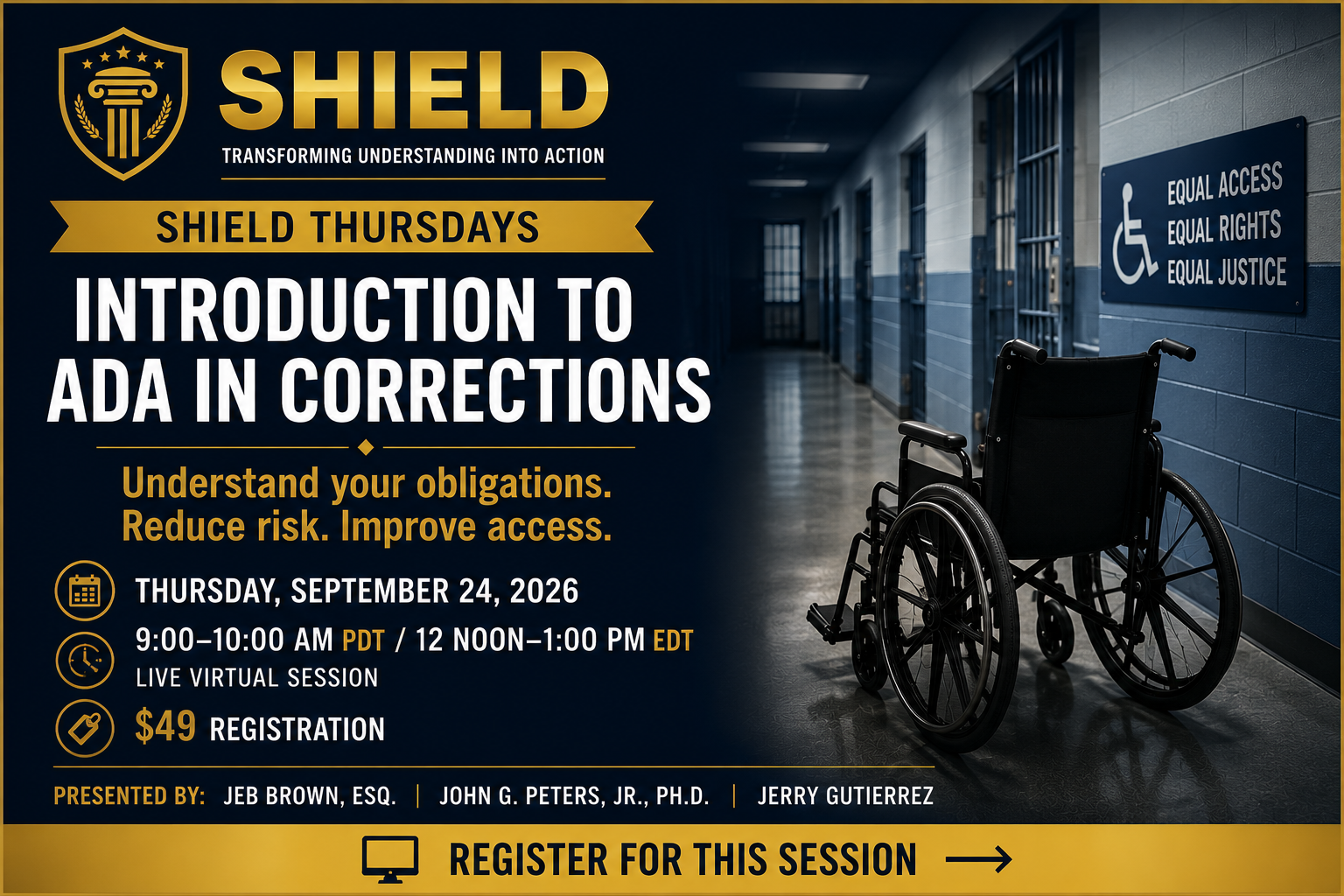 Introduction to ADA in Corrections