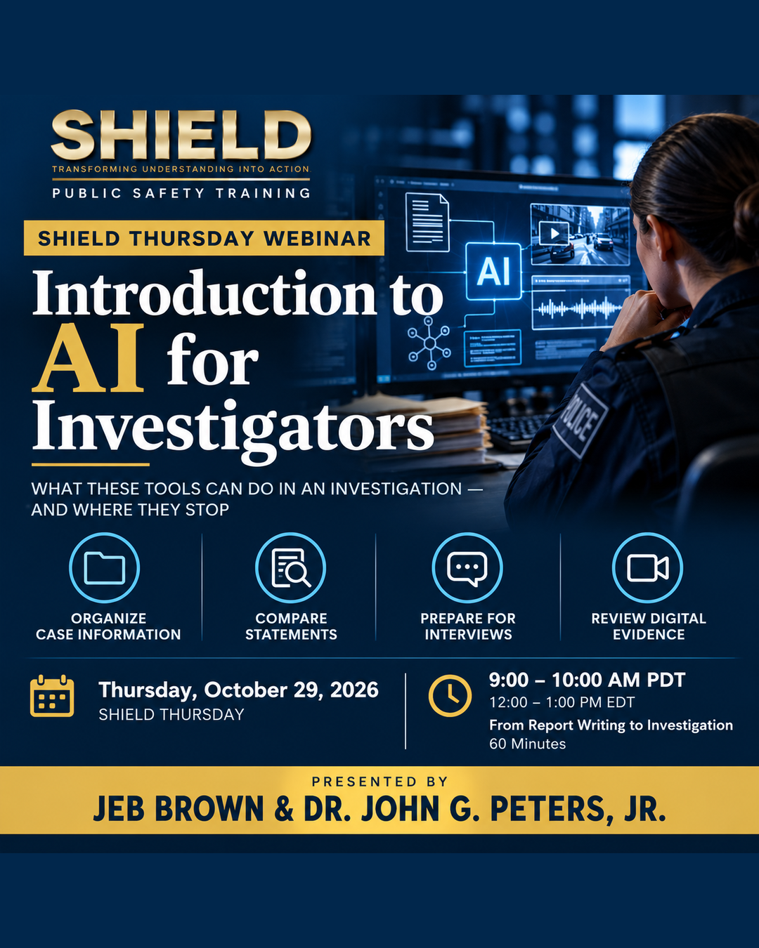 Introduction to AI for Investigators