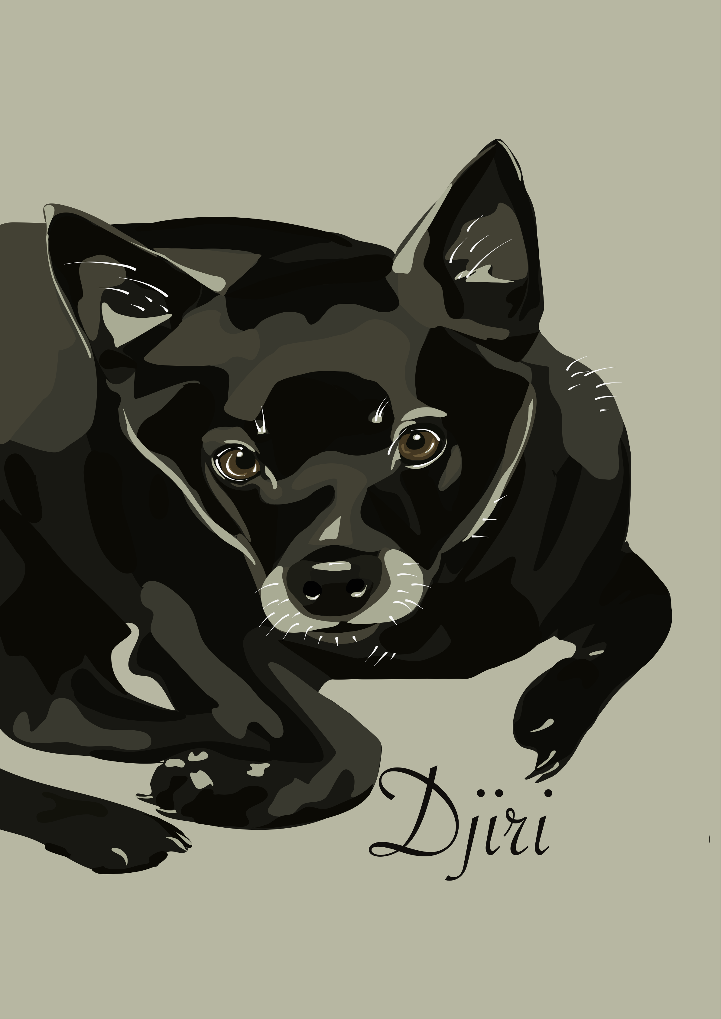 A4 Custom Pet Portrait