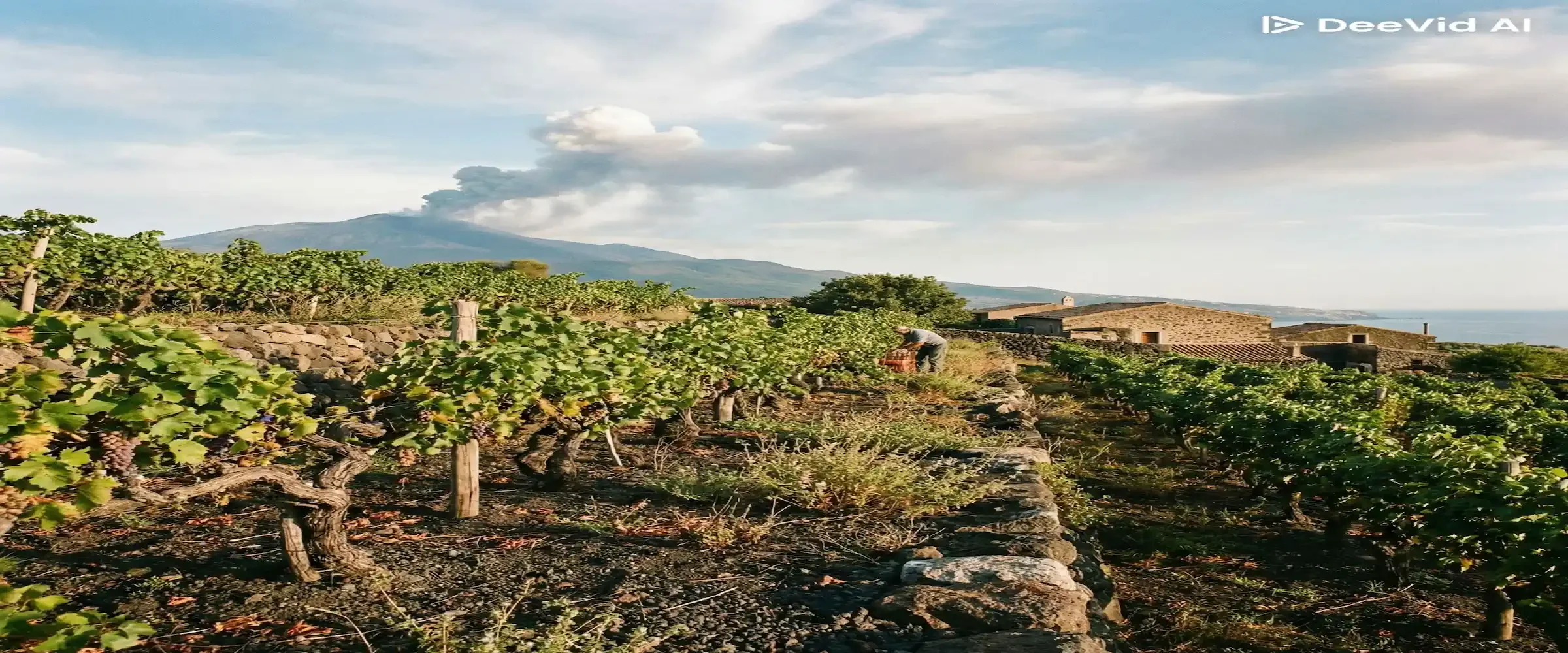 Sicily Mt. Etna Vineyard