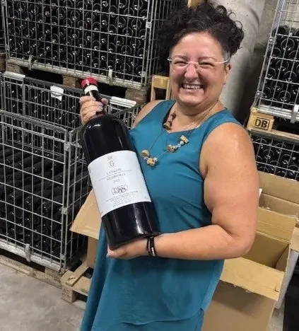 Simona Grasso, Large format bottles, Grasso Fratelli cellar tour for Vineyard Confidential