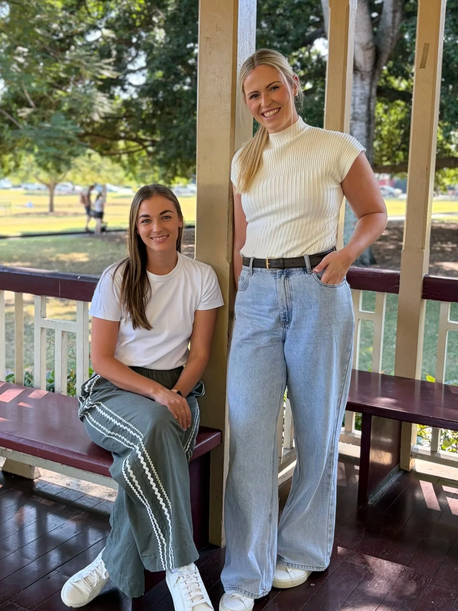Jess and Kaitlin