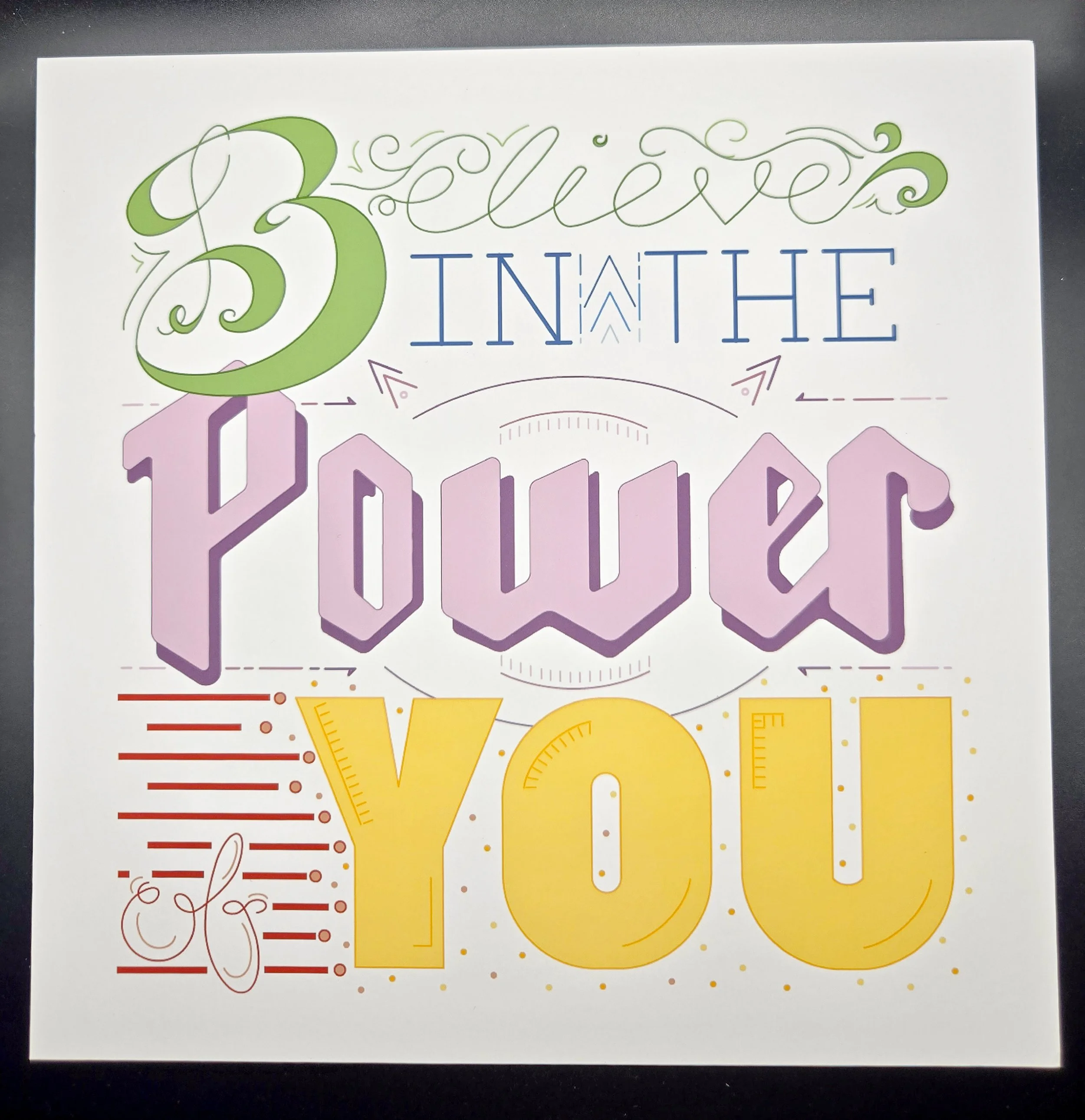 Believe in the Power of You - Fine Art Print