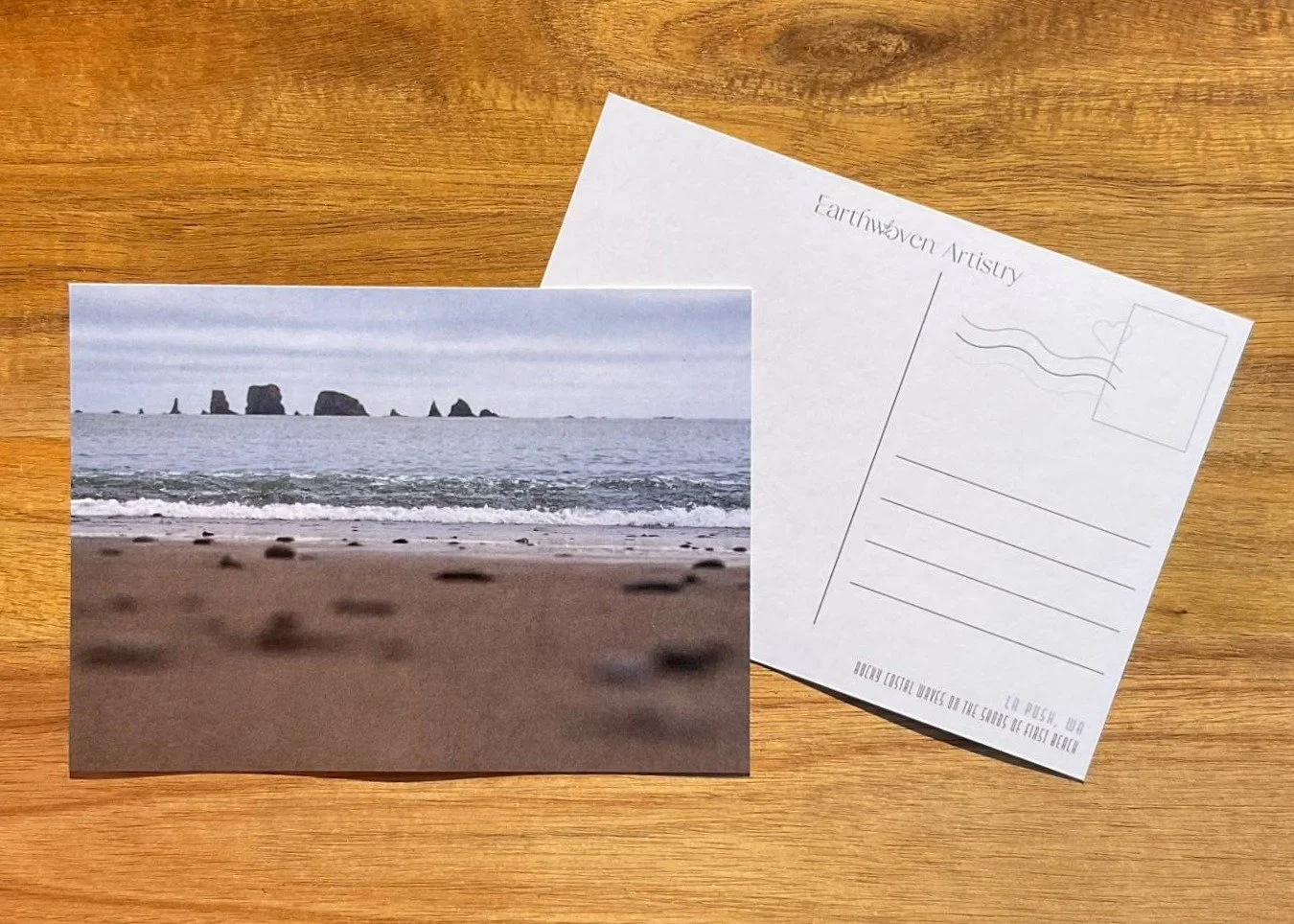 La Push Waves - Postcard