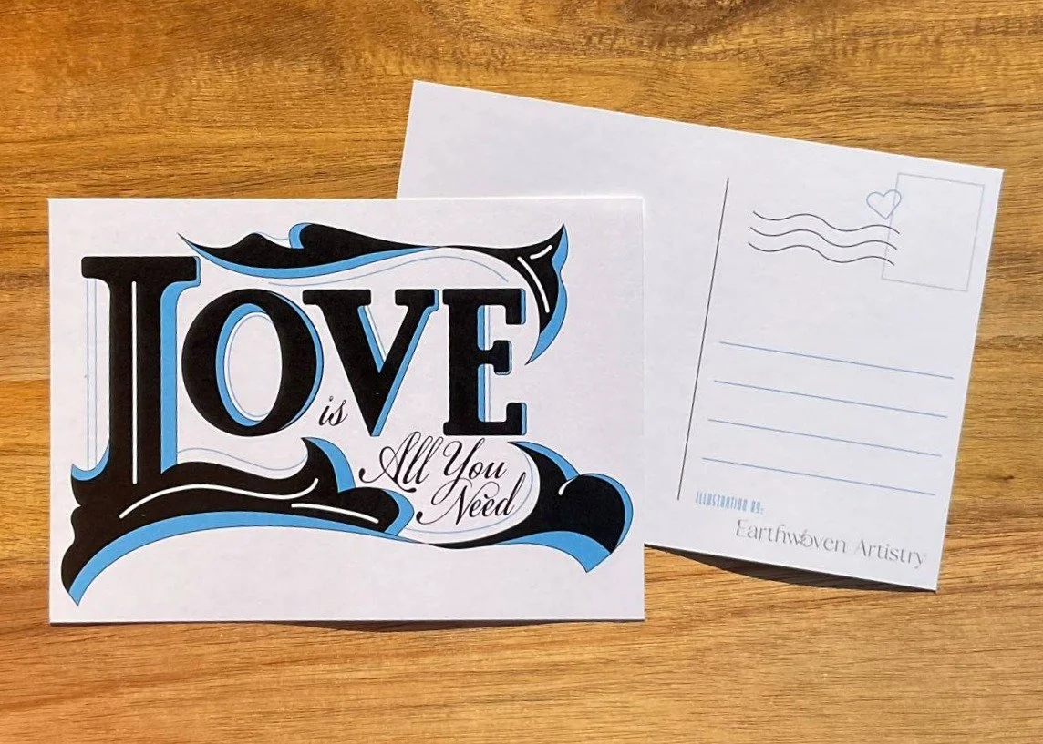 Love is All You Need - Postcard