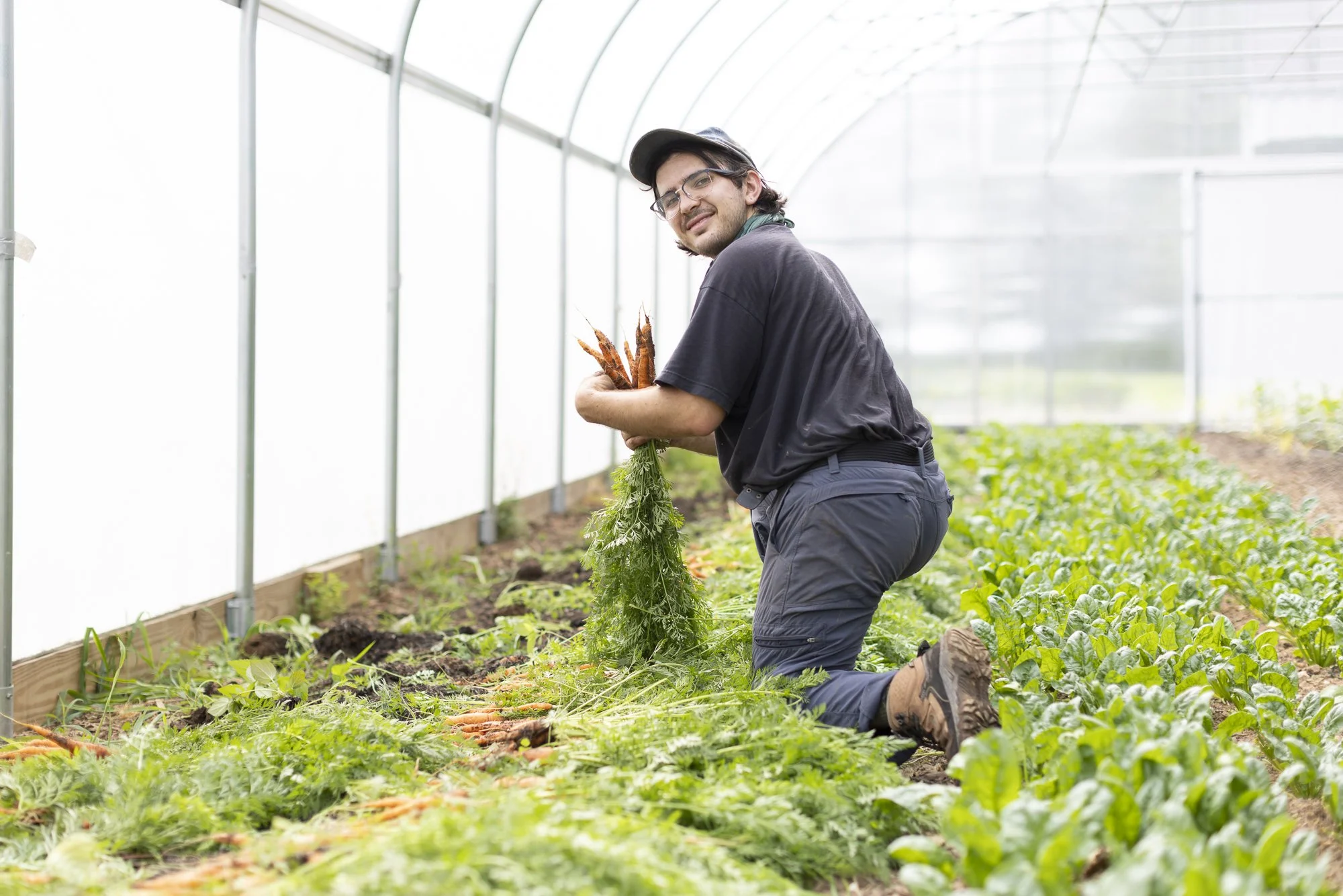 Editorial photography for September Sun Produce in Charlottesville, Virginia.