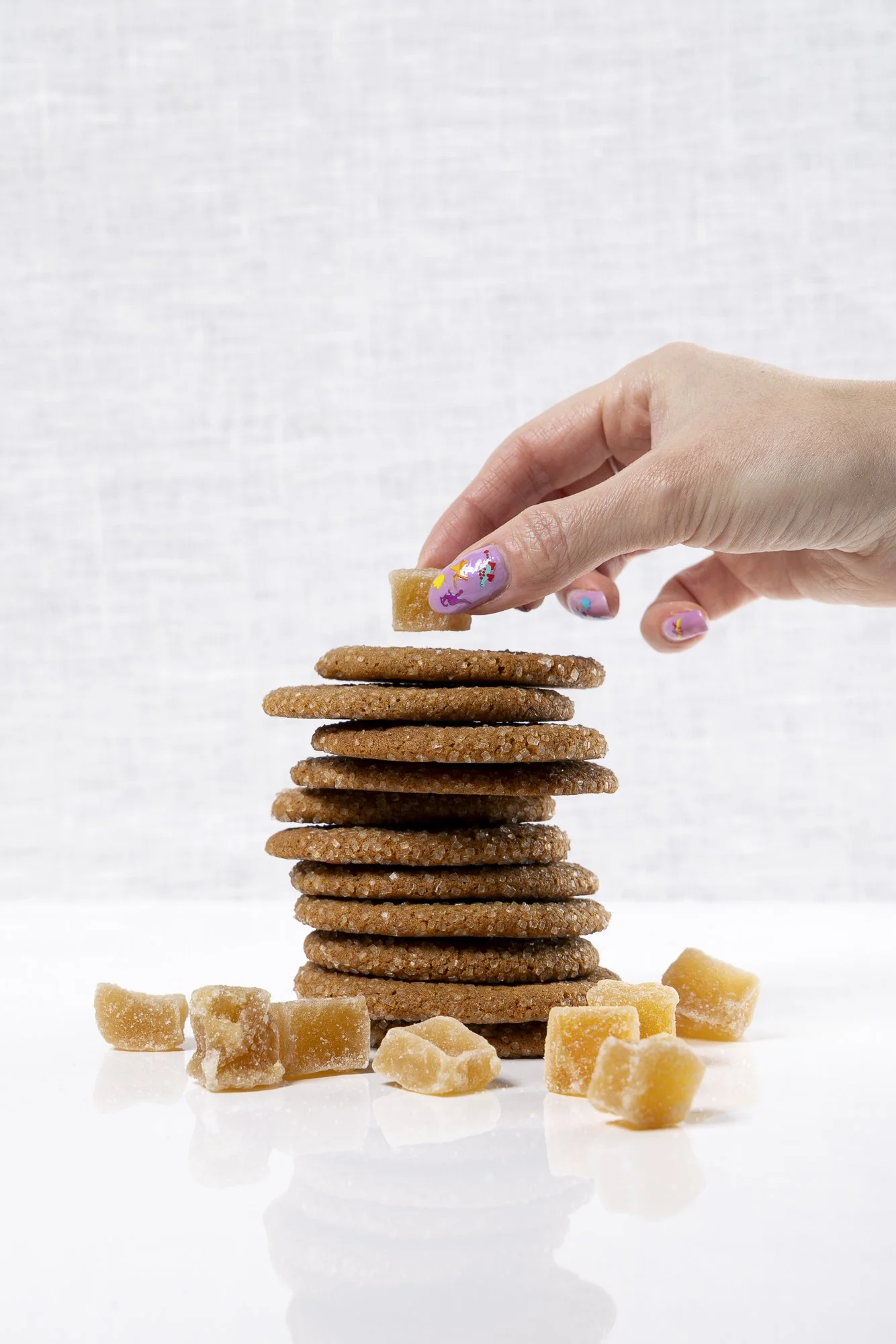 Commercial food photography for baker Sunshine Sedwick of Thumbprints Bake Shop in Charlottesville, Virginia.