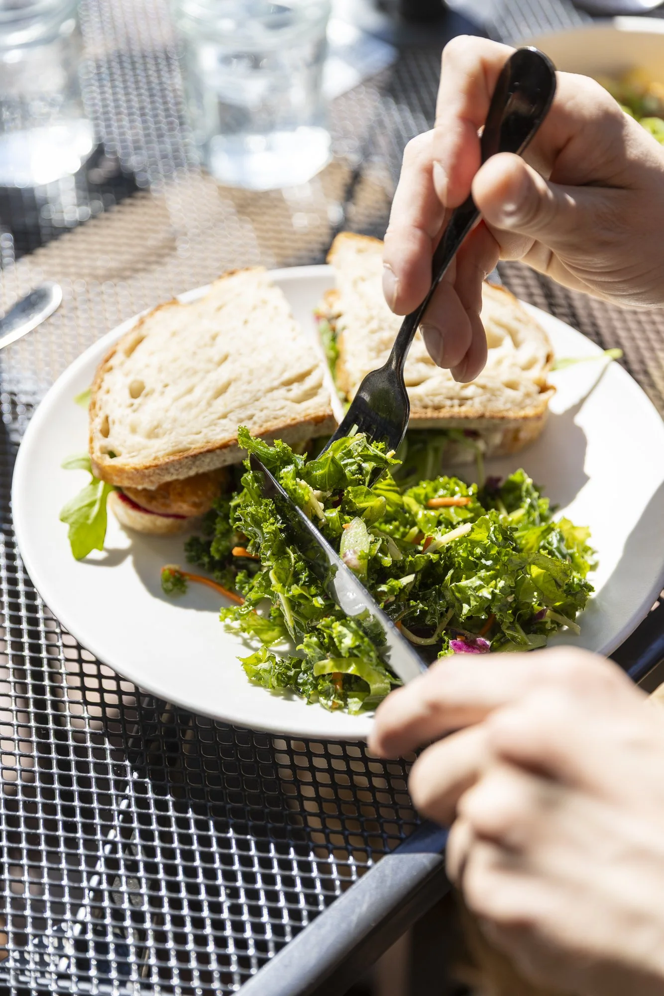 Food photography for owner and Chef Ryan Becklund of Botanical Plant-Based Fare in Charlottesville, Virginia.