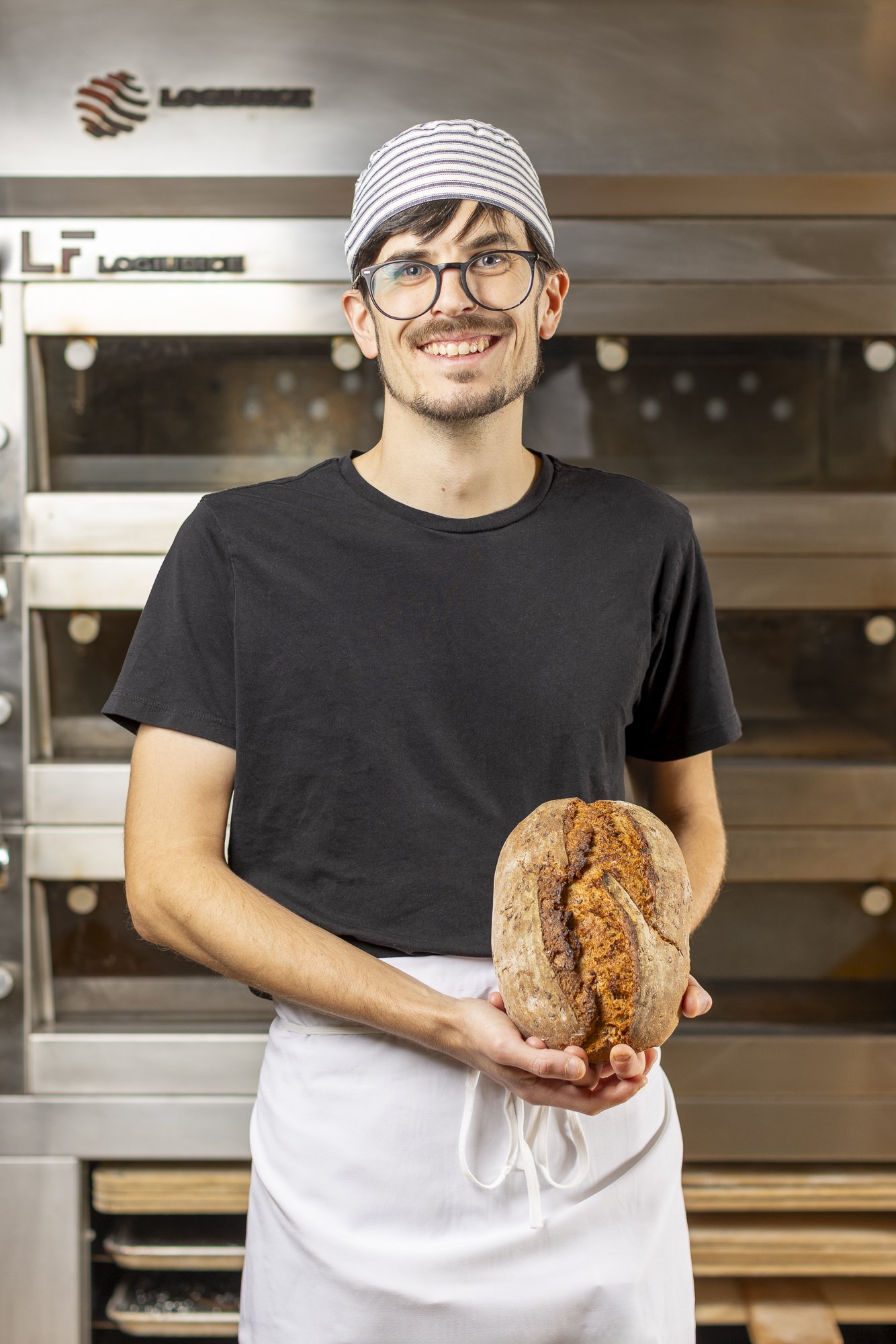 Professional portrait for baker Eric Gleason.