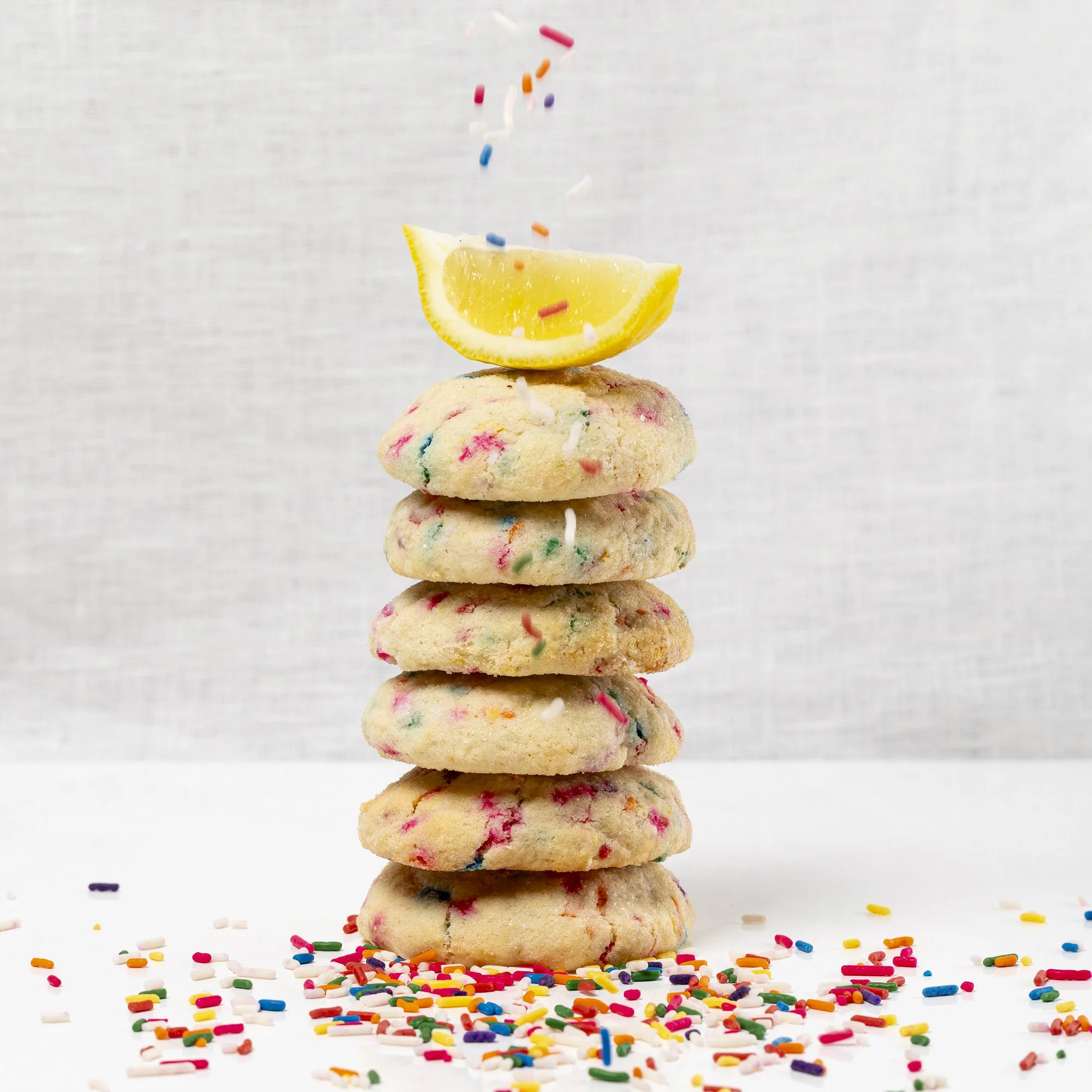 Professional food photography for Thumbprints Bake Shop in Charlottesville, Virginia.