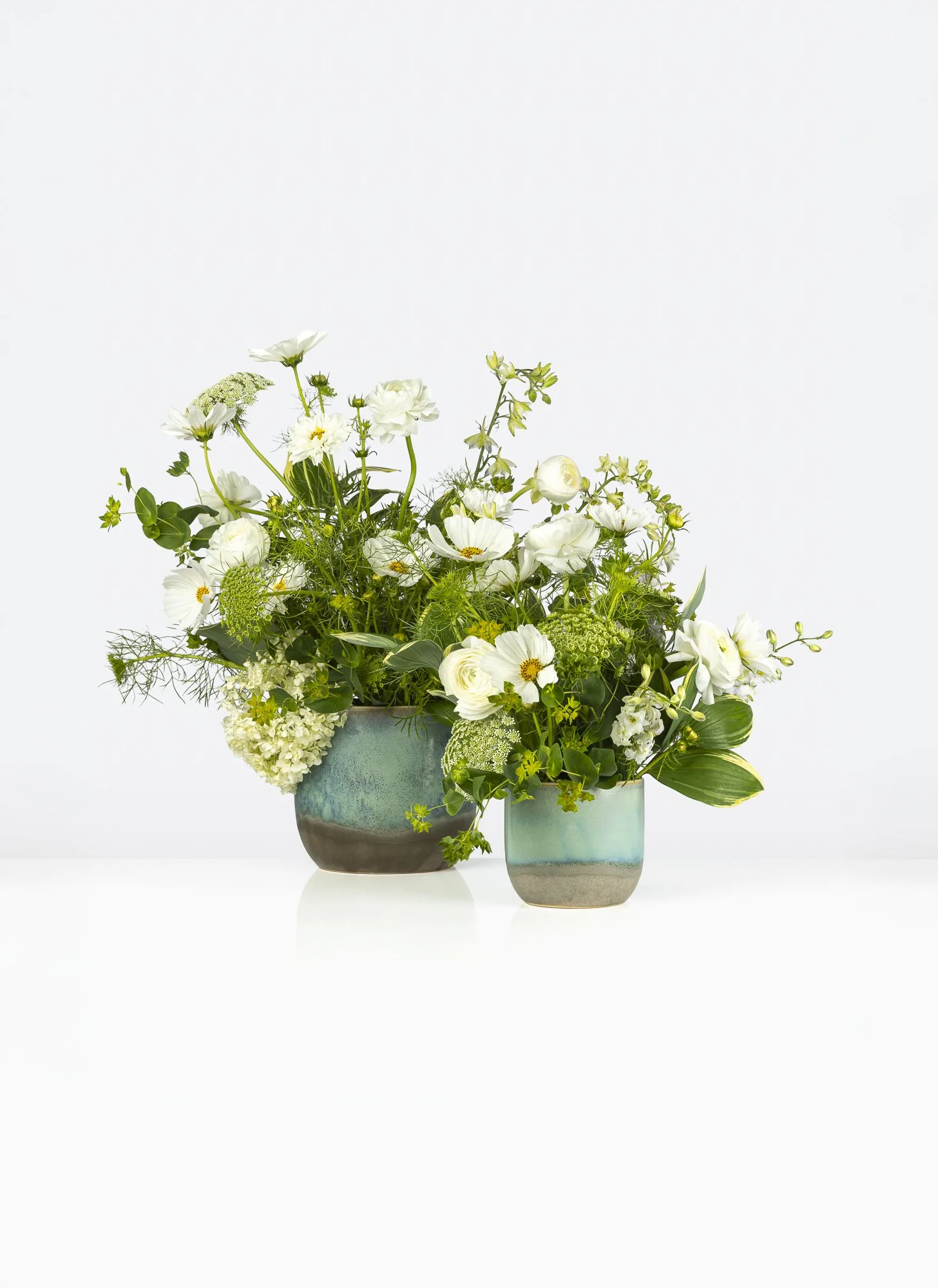 Commercial product photography of a flower arrangement for flower shop, Hedge Fine Blooms, in Charlottesville, Virginia.