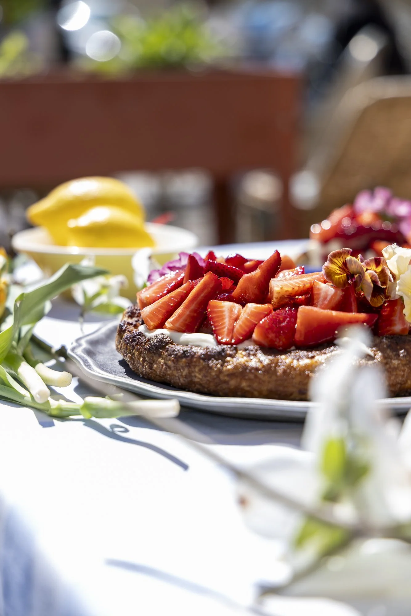 Styled food photography for Cou Cou Rachou in Charlottesville, Virginia.