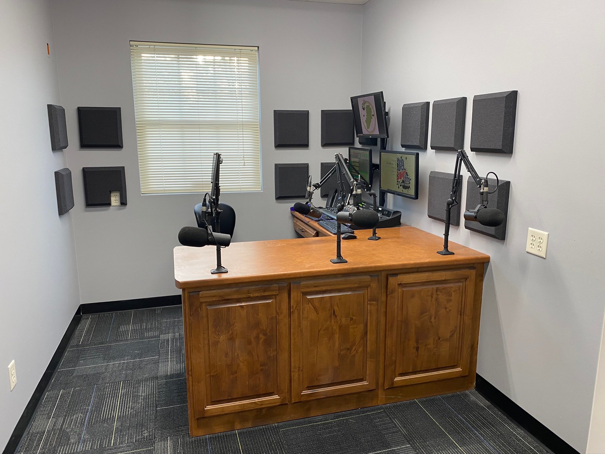 KQCJ Studio in West Davenport, IA