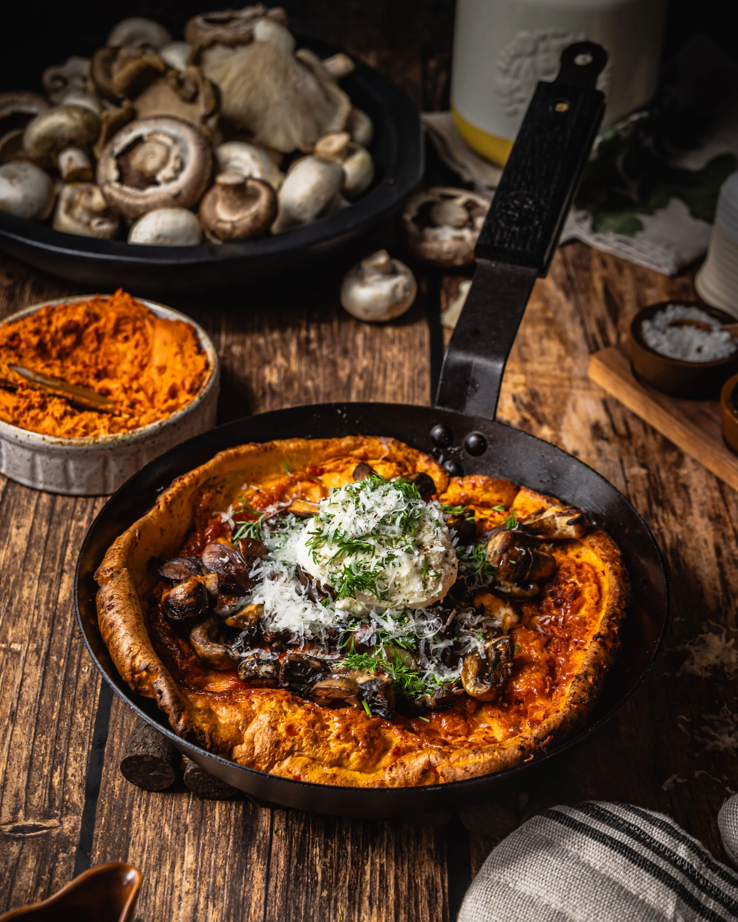 Dutch_Baby_with__Nduja_Butter,_Mushrooms_&_Ricotta_-_Netherton_Foundry_2[1].jpg