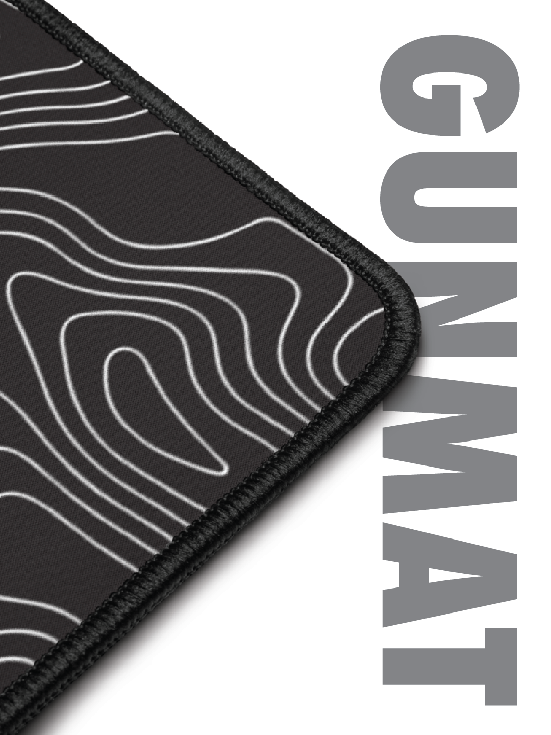 Dryfire House Gun Mat with topographic contour design — dry-fire training gun cleaning mat