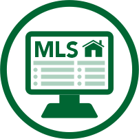 MLS real estate listing on a computer screen