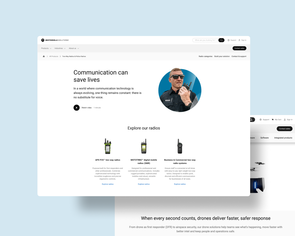 Redesigning category page architecture
