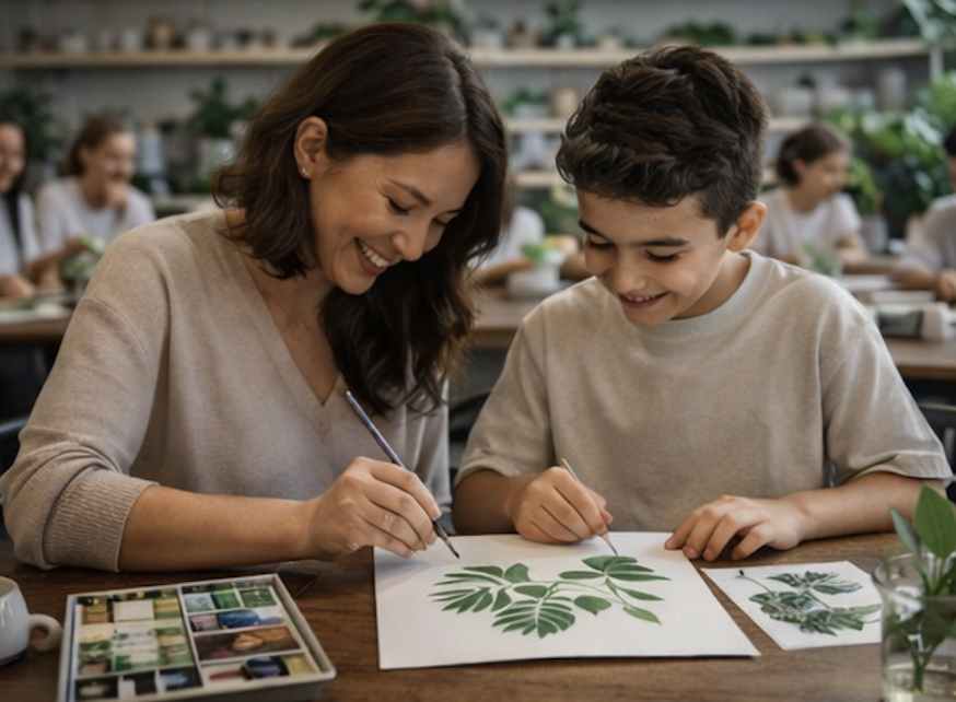 Rooted Together (Adult + Child): The Spring Botanical Atelier | An Intergenerational Botanical Watercolour Experience (April 10th)