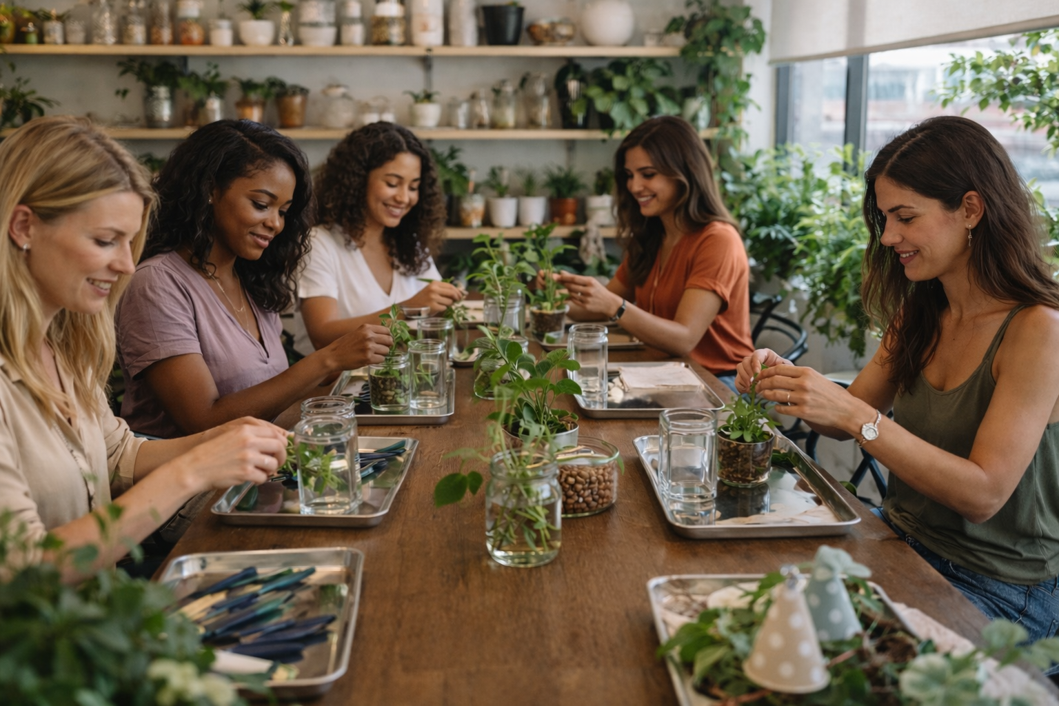 Ladies Night Out: Tropical Plant Propagation Experience Ottawa | The Living Bouquet Atelier (March 13th)