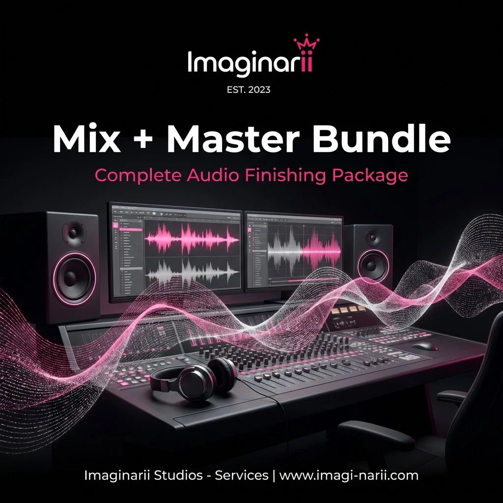 Mix + Master Bundle | Complete Audio Finishing Package