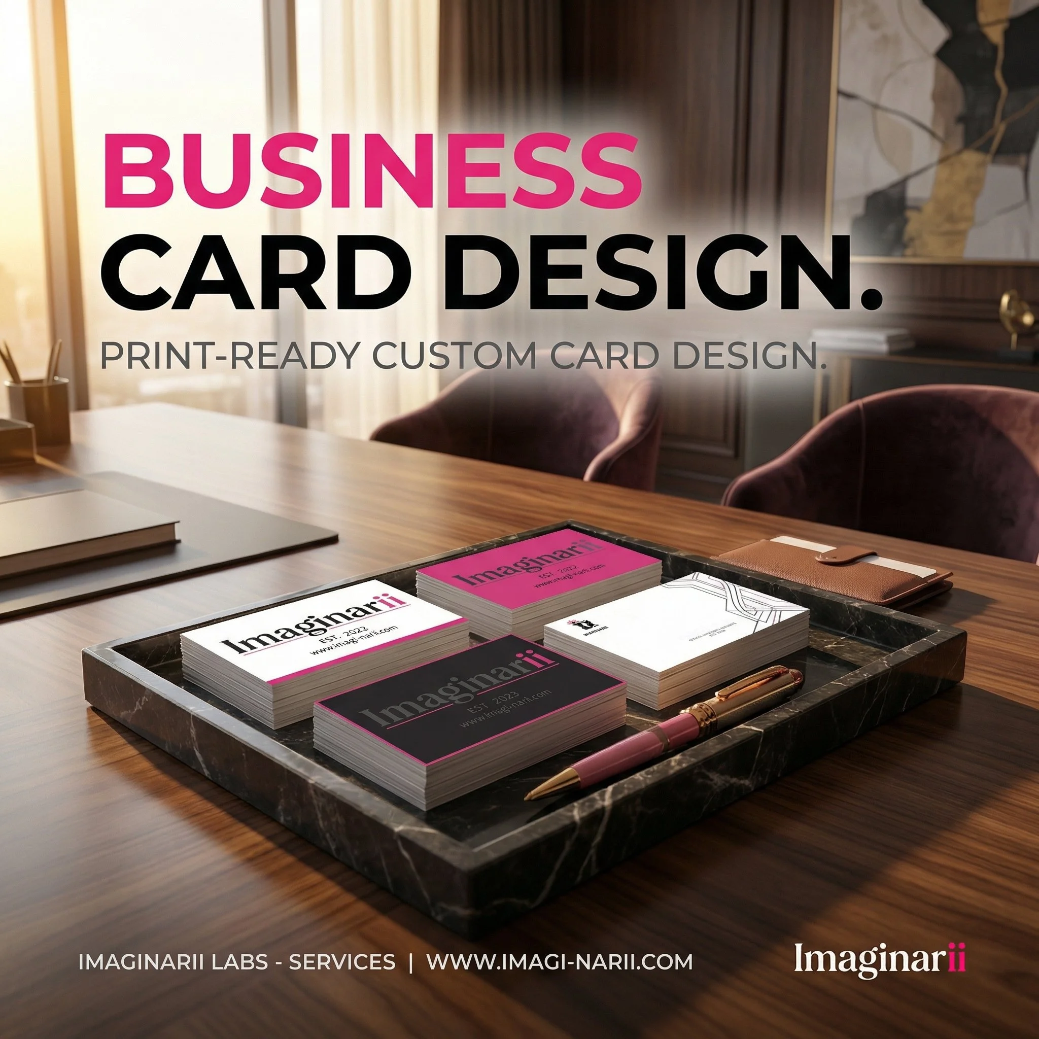 Business Card Design | Print-Ready Custom Card Design