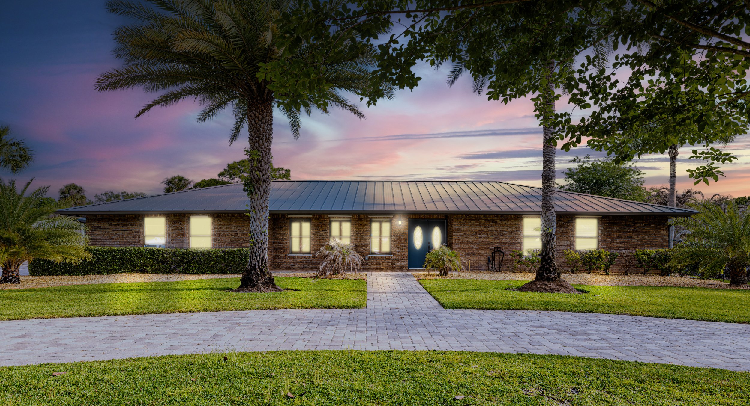 Virtual twilight exterior