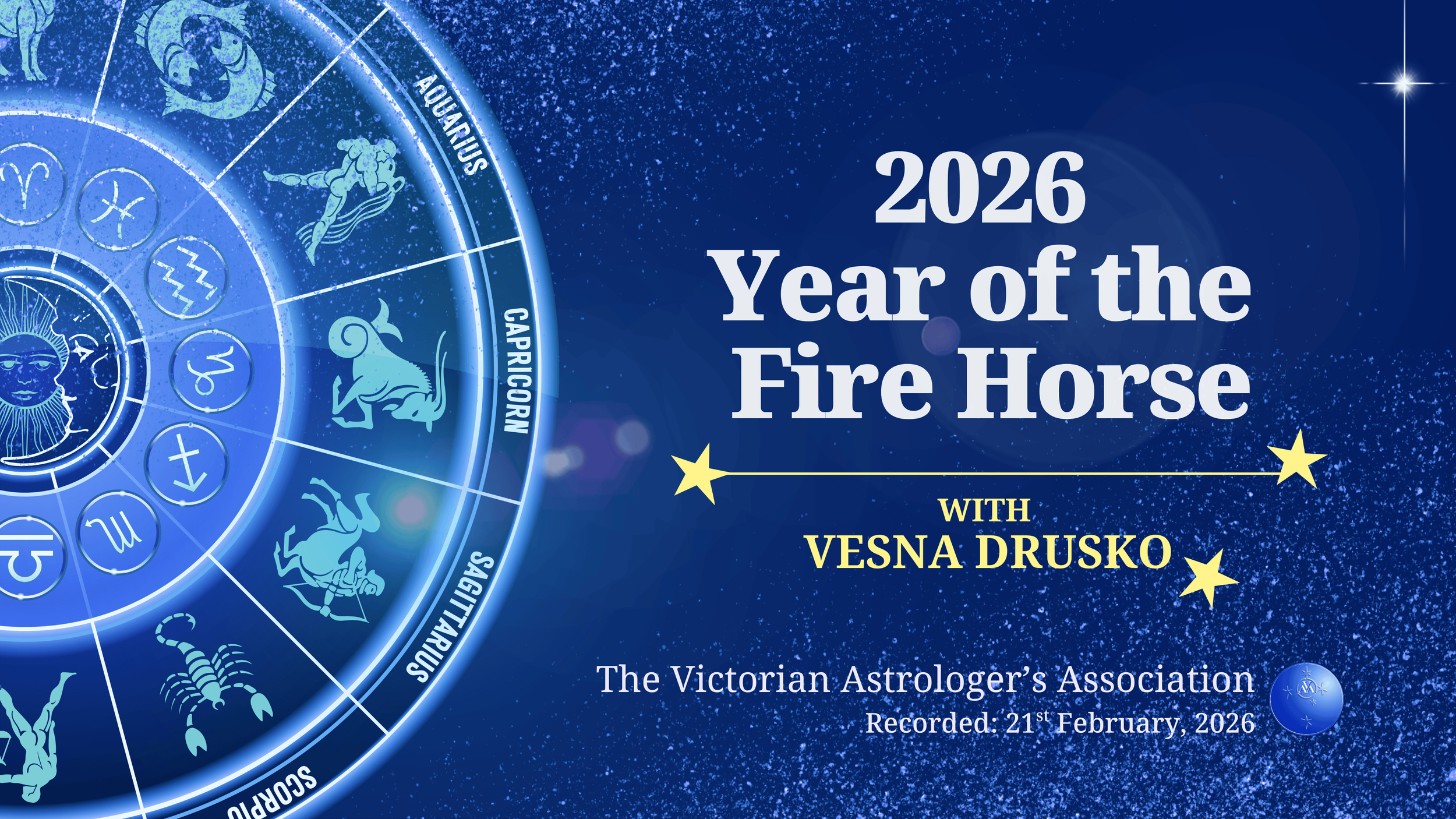 Vesna Drusko: 2026 Year of the Fire Horse -Feb 2026