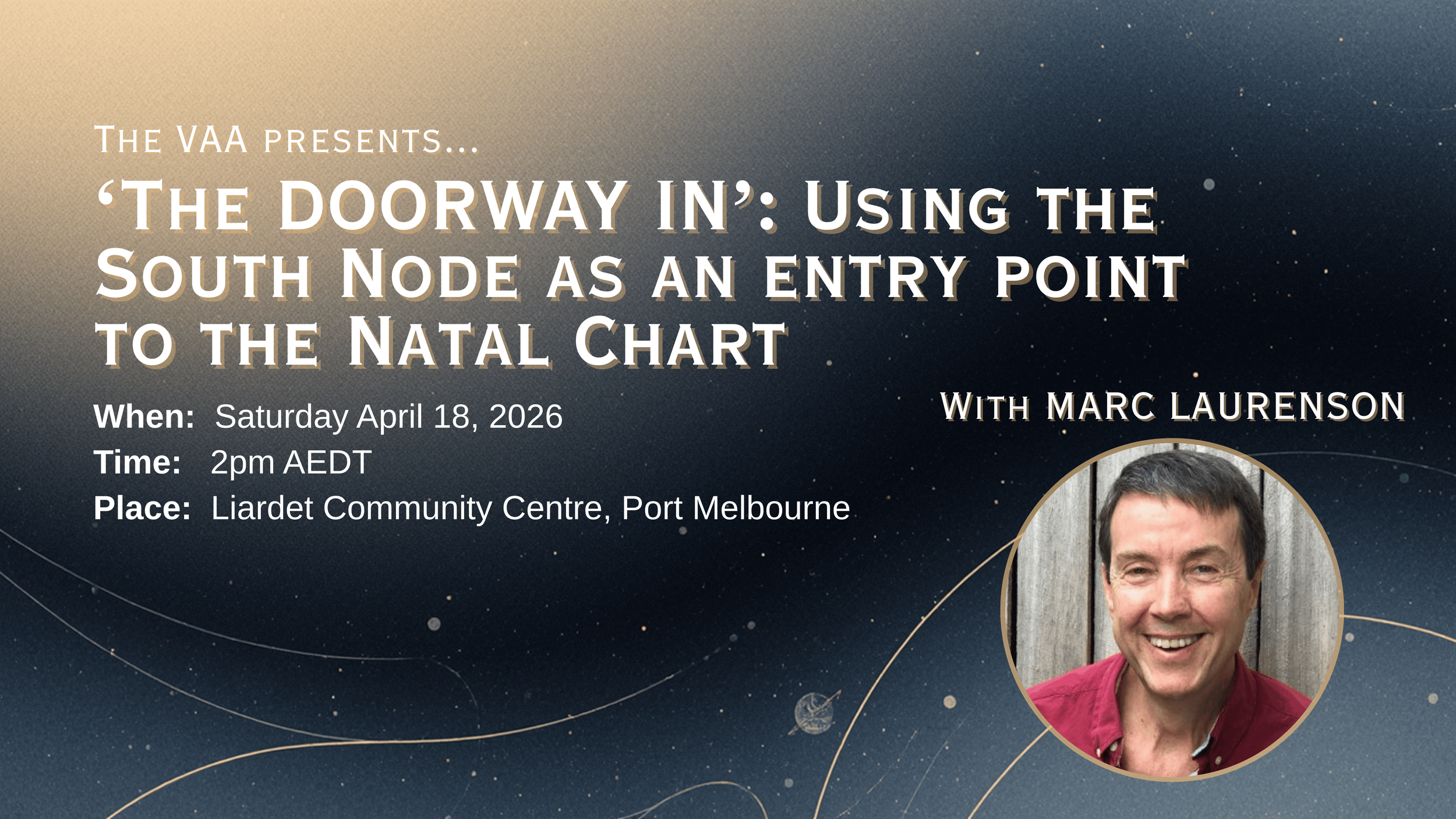 Marc Laurenson - ‘The Doorway in’: Using the South Node as an entry point to the Natal Chart