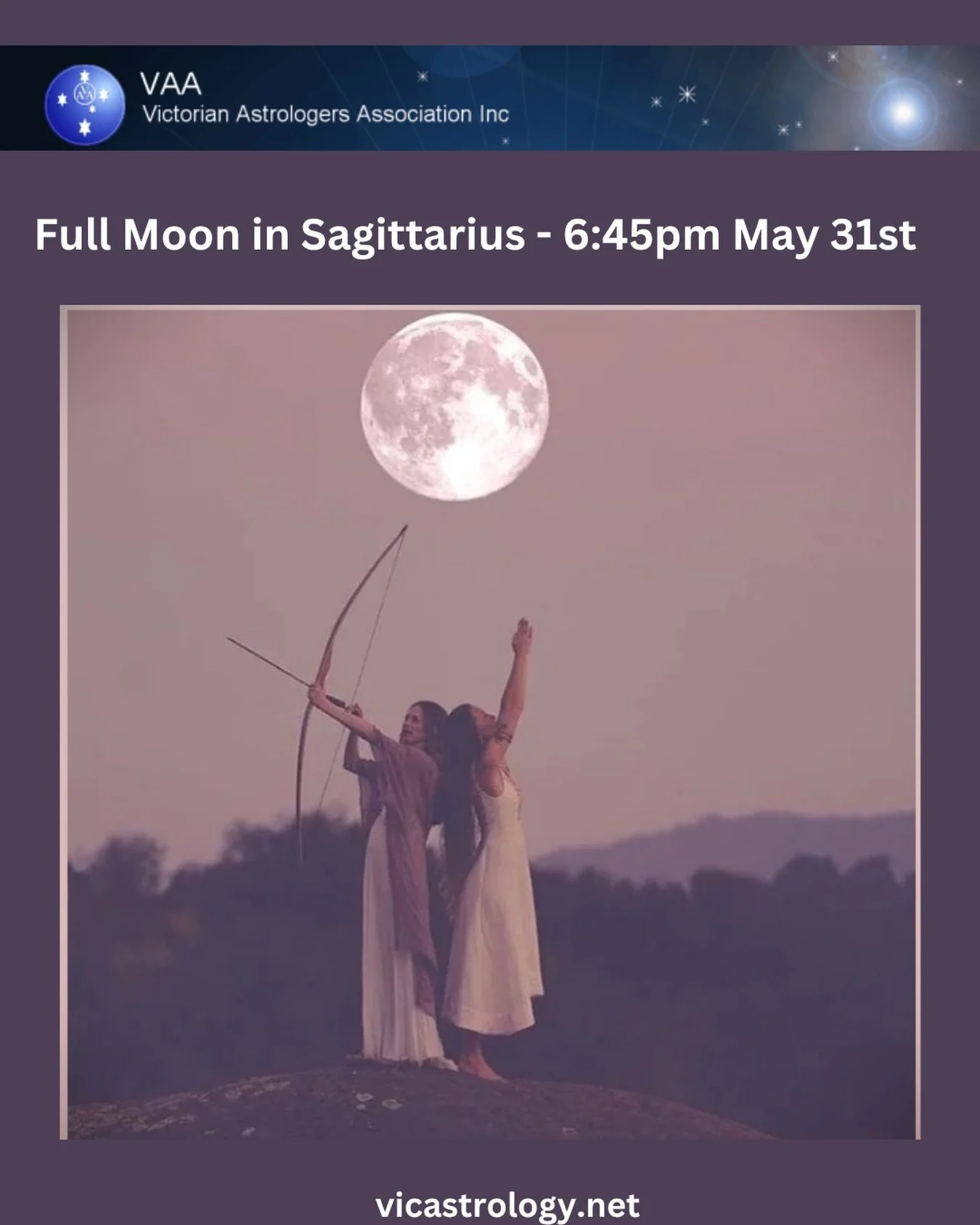 MAY 31 FULL MOON IN SAGITTARIUS AT 6:45 PM.  As the second full moon in May this moon is also a blue moon and will be opposing Uranus in the early degrees of Gemini - perhaps bringing unexpected changes. This full moon invites us to remain flexible a
