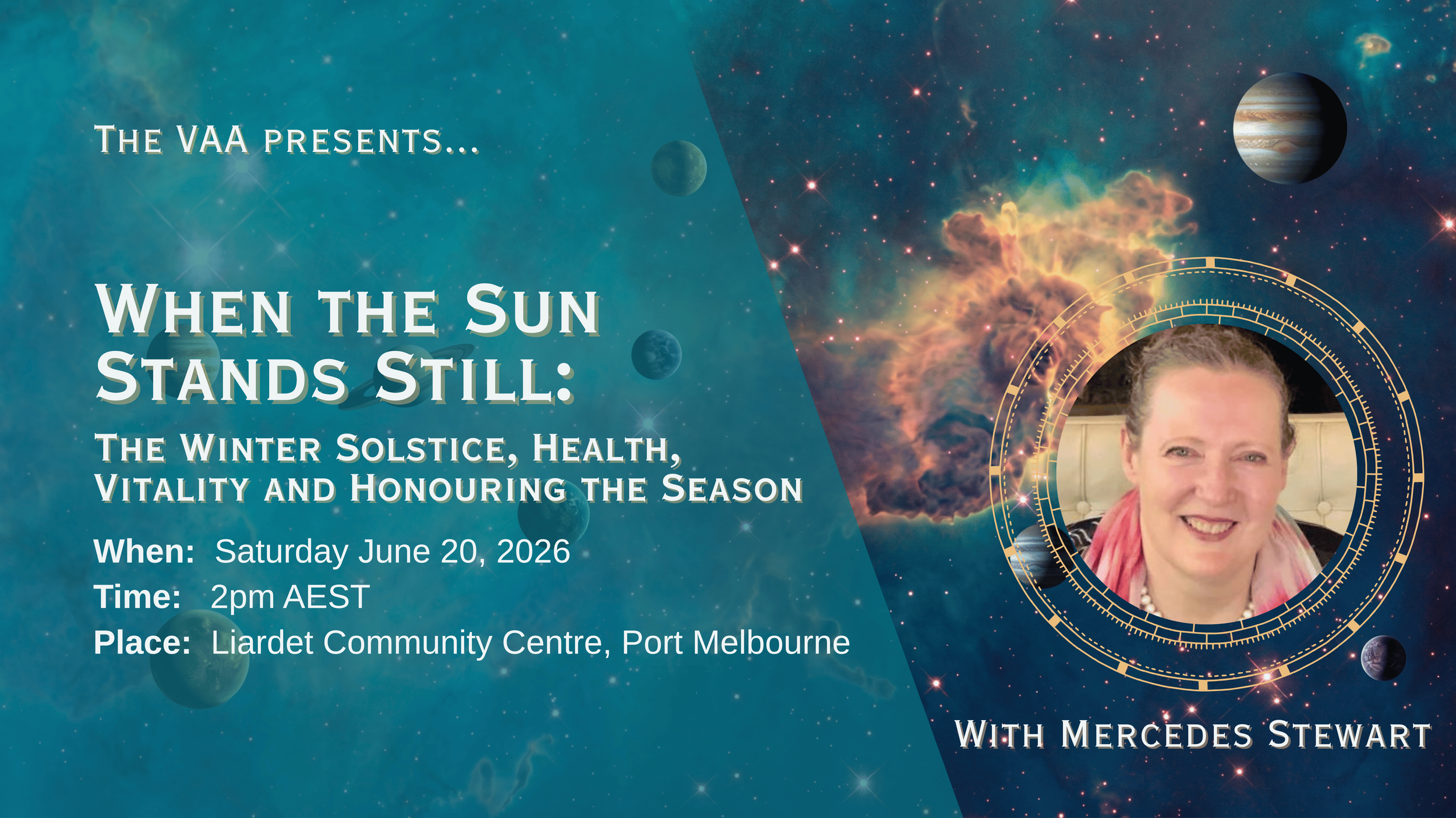 Mercedes Stewart Lecture: June 20, 2026