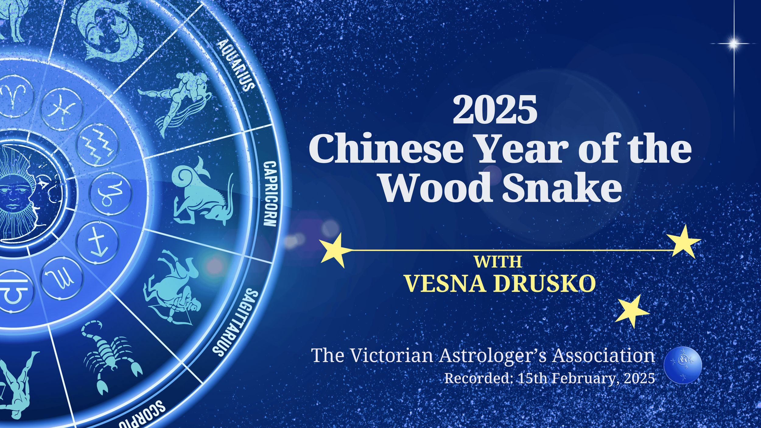 Vesna Drusko: 2025 Chinese Year of the Wood Snake -Feb 2025